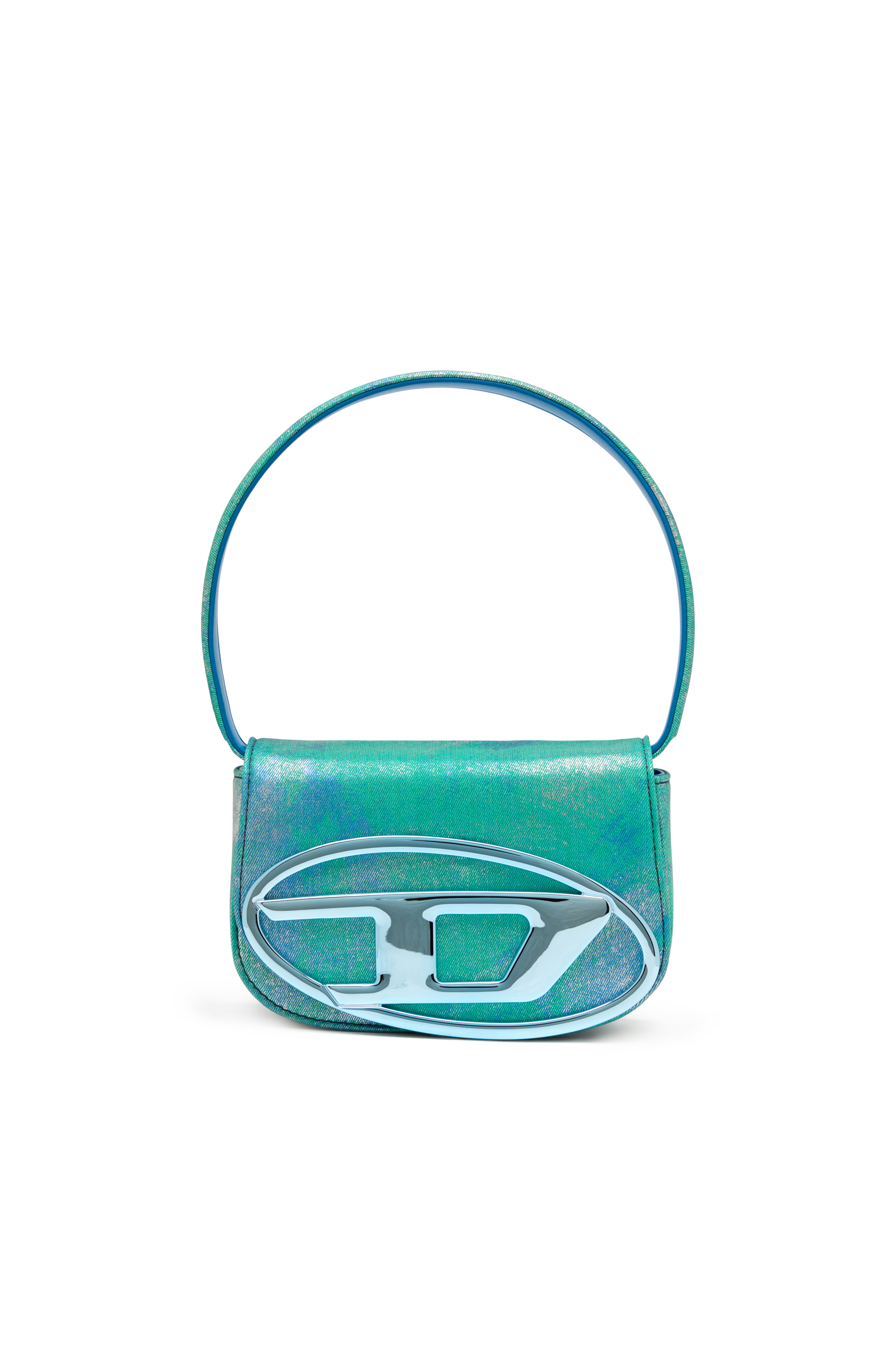 Diesel Iconic Shoulder Bag In Pop Colour Denim In Multicolor