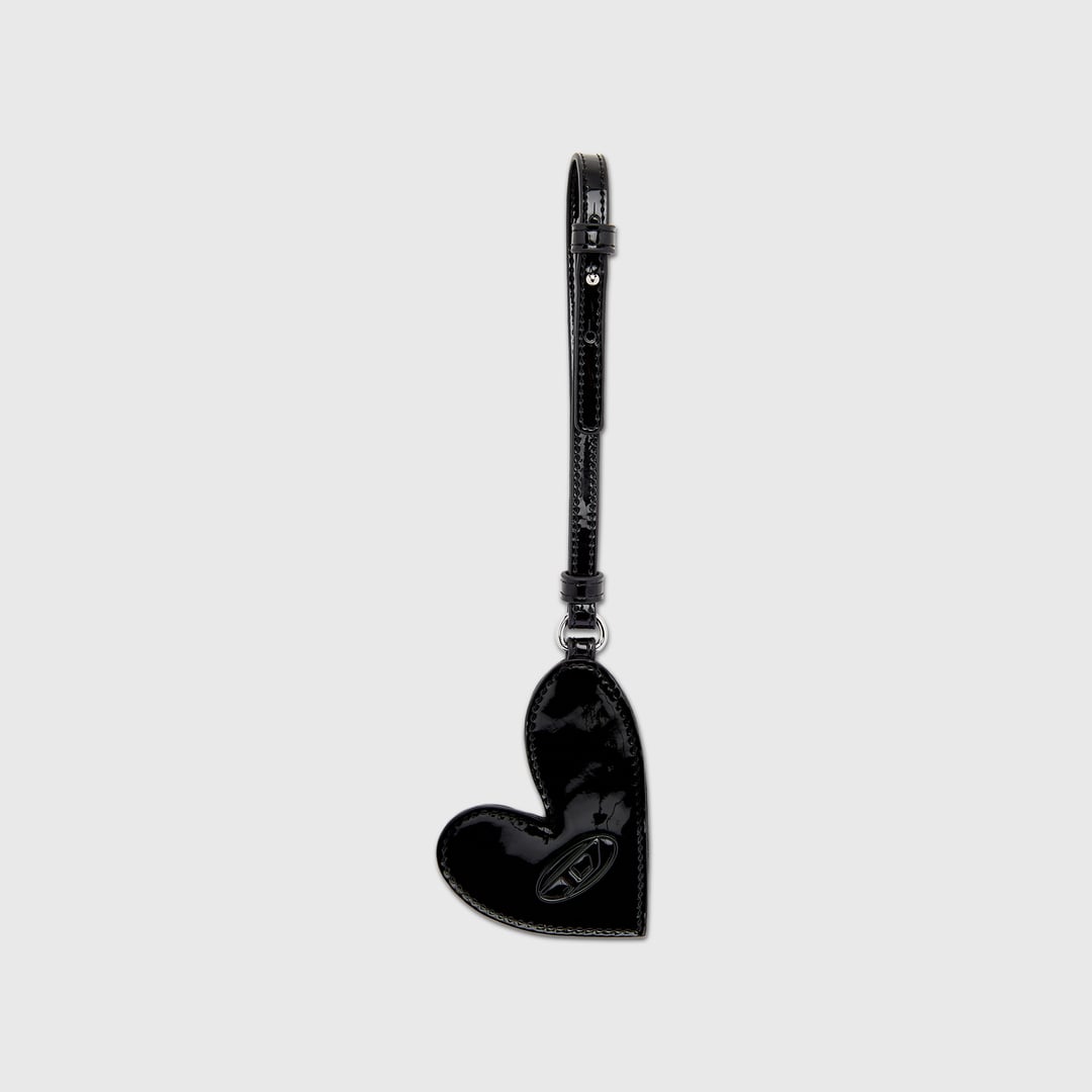 Diesel - Mirror charm with glossy finish - Charms and Keyrings - Woman - Black