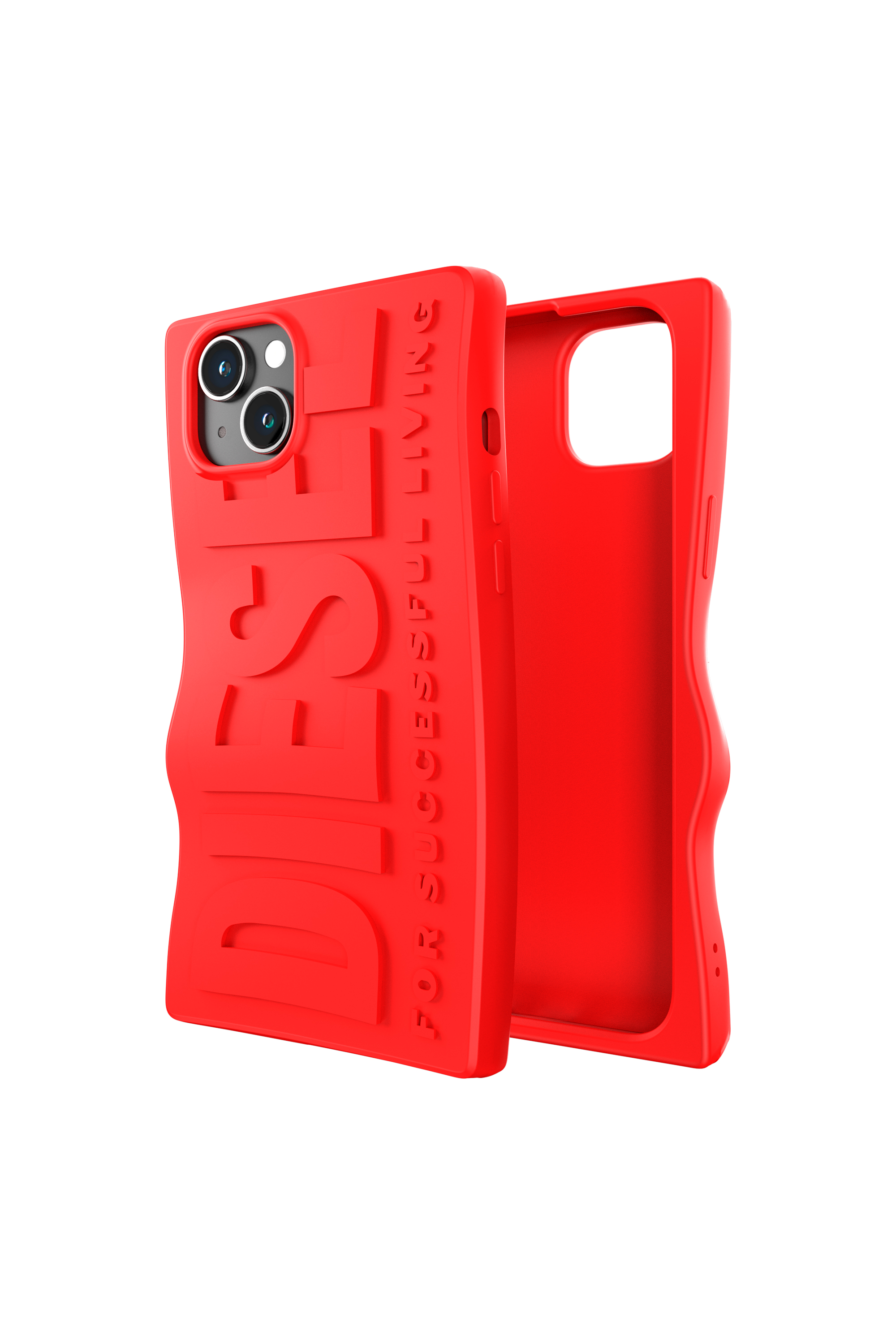 Diesel - D By case i P15 Plus - Cases - Unisex - Red