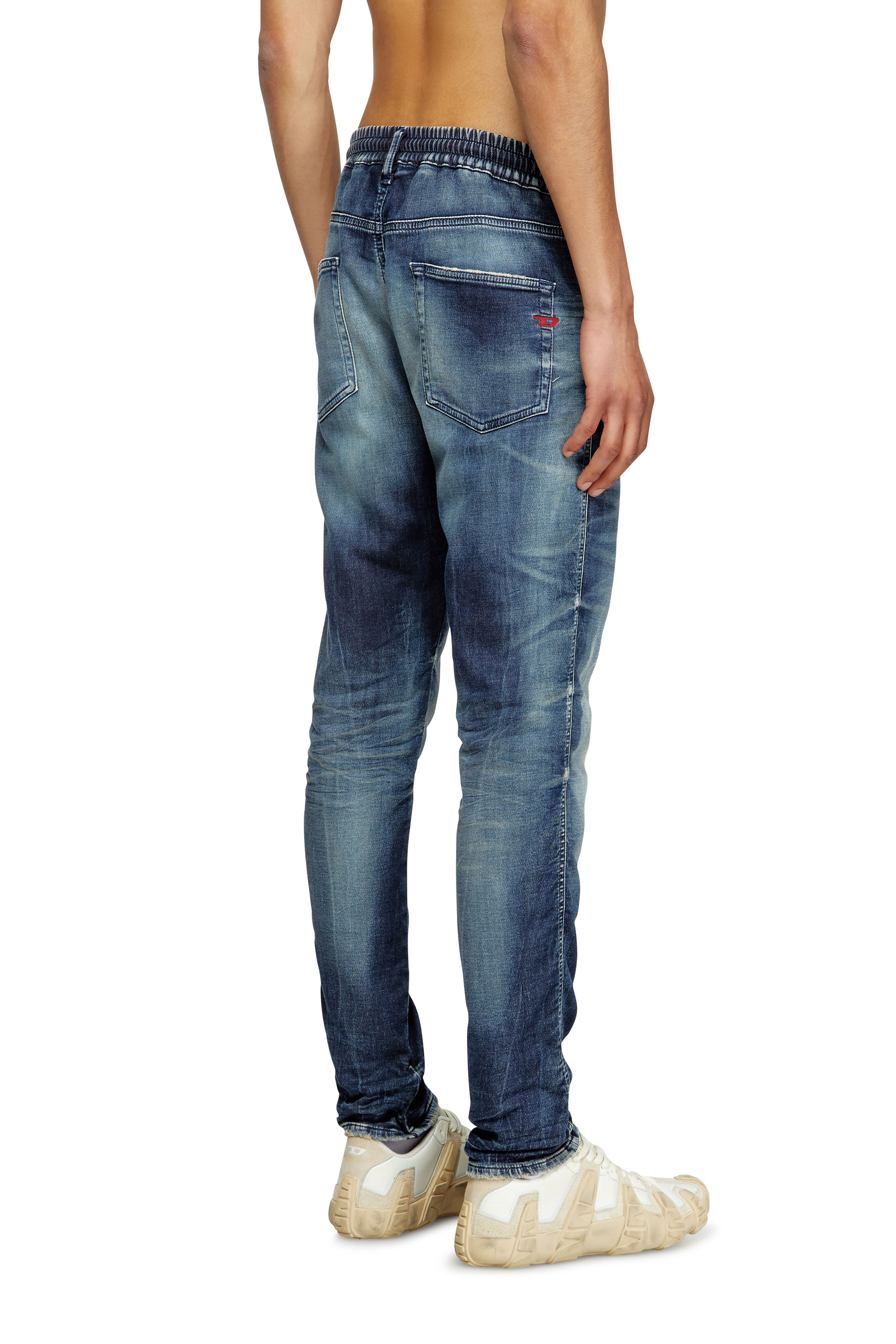 Diesel - Man's Slim 2062 D-Strukt Joggjeans&reg; 068RZ, Dark Blue - 4