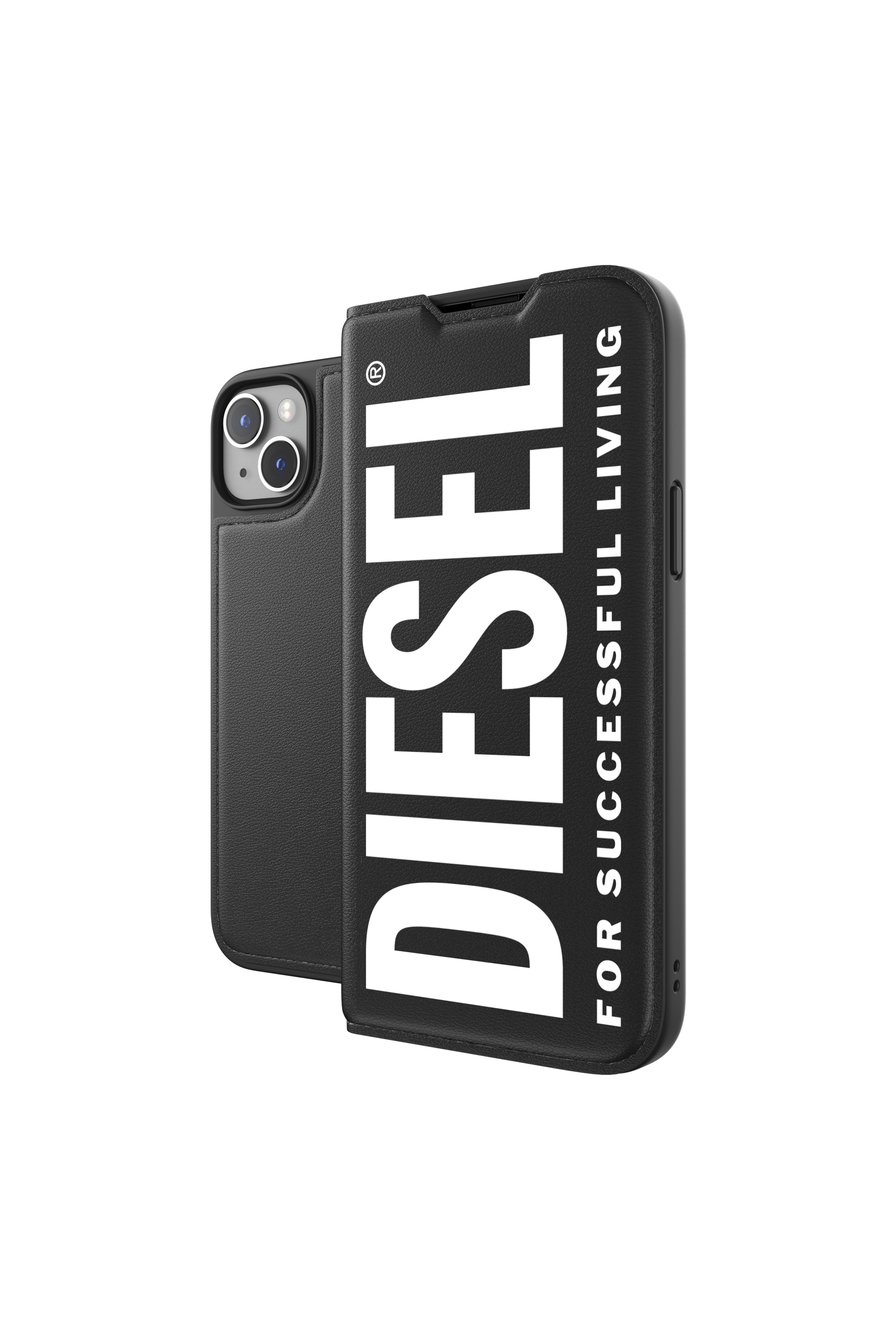 Diesel - Étui folio pur i Phone 14 Plus - Coques - Mixte - Polychrome