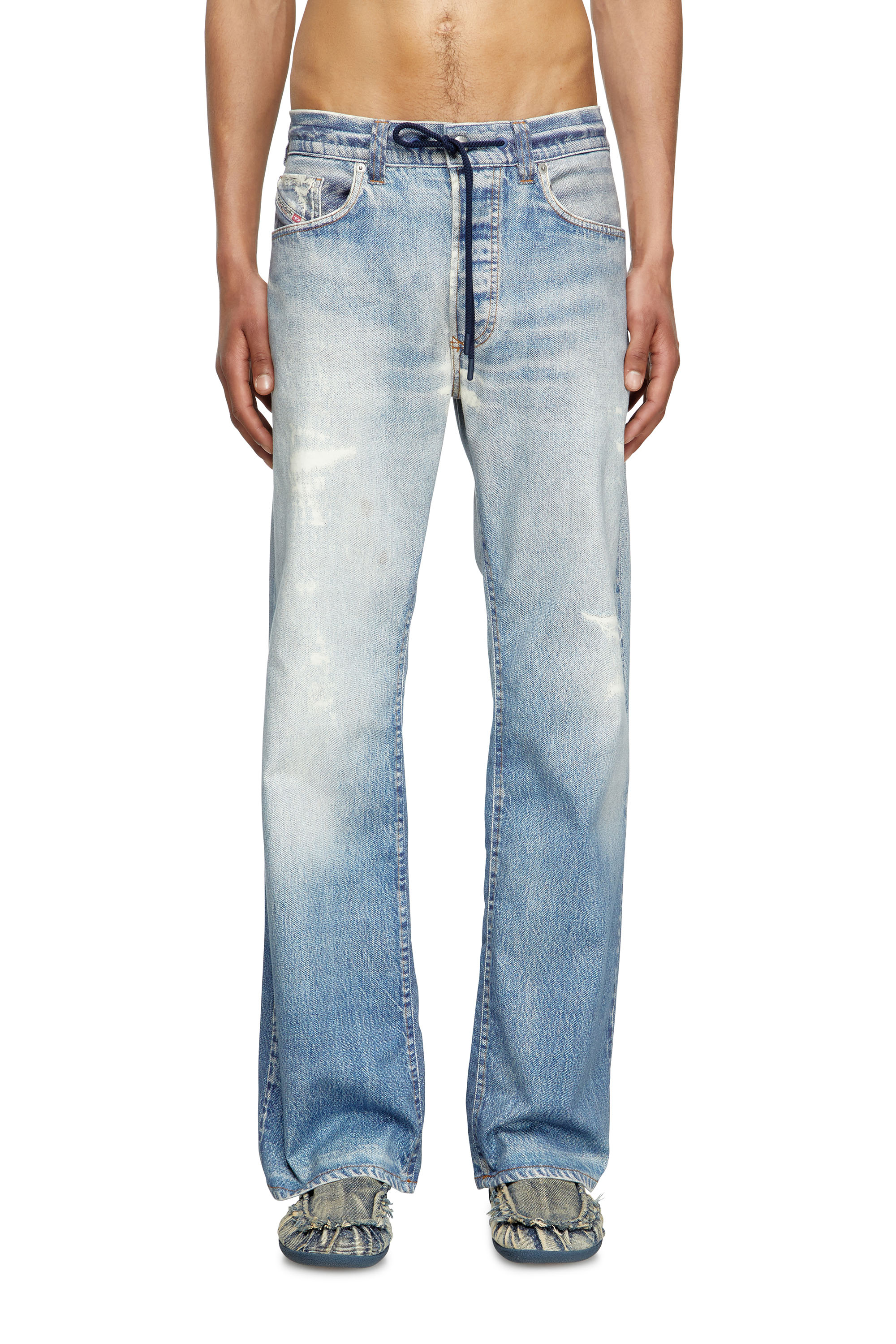 Diesel - Man's Relaxed 2080 D-Reel Joggjeans® 068RX, Light Blue - 2