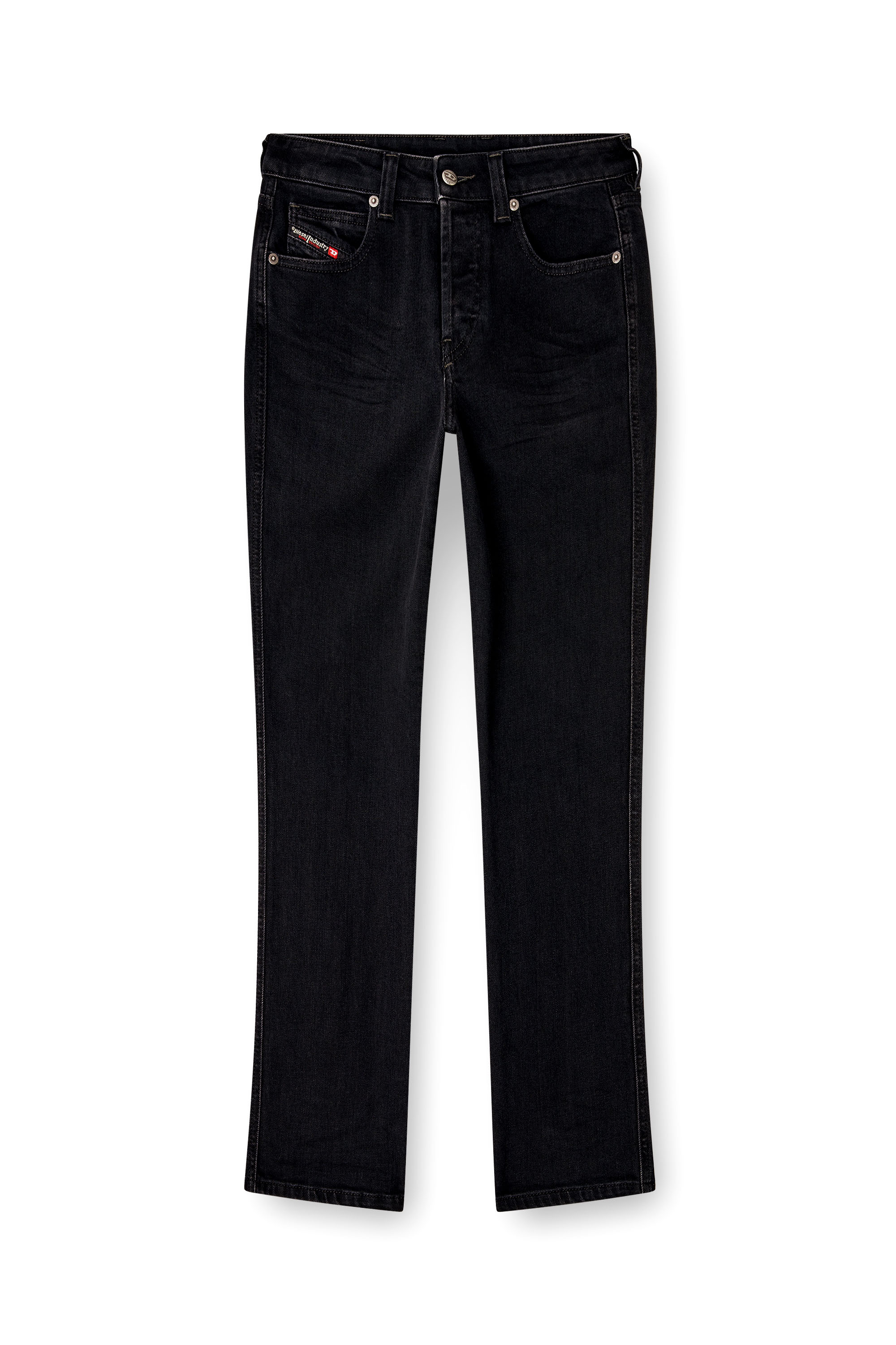 Diesel - Woman's Slim Jeans 1992 D-Jiann 09N89, Black/Dark grey - 6