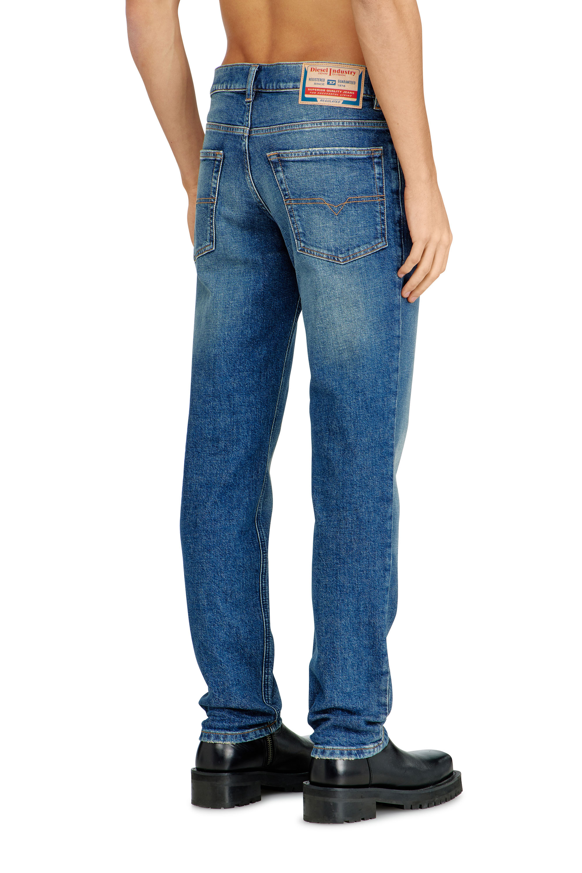Diesel - Man's Regular Jeans 2023 D-Finitive 0BEBD, Blue - 3