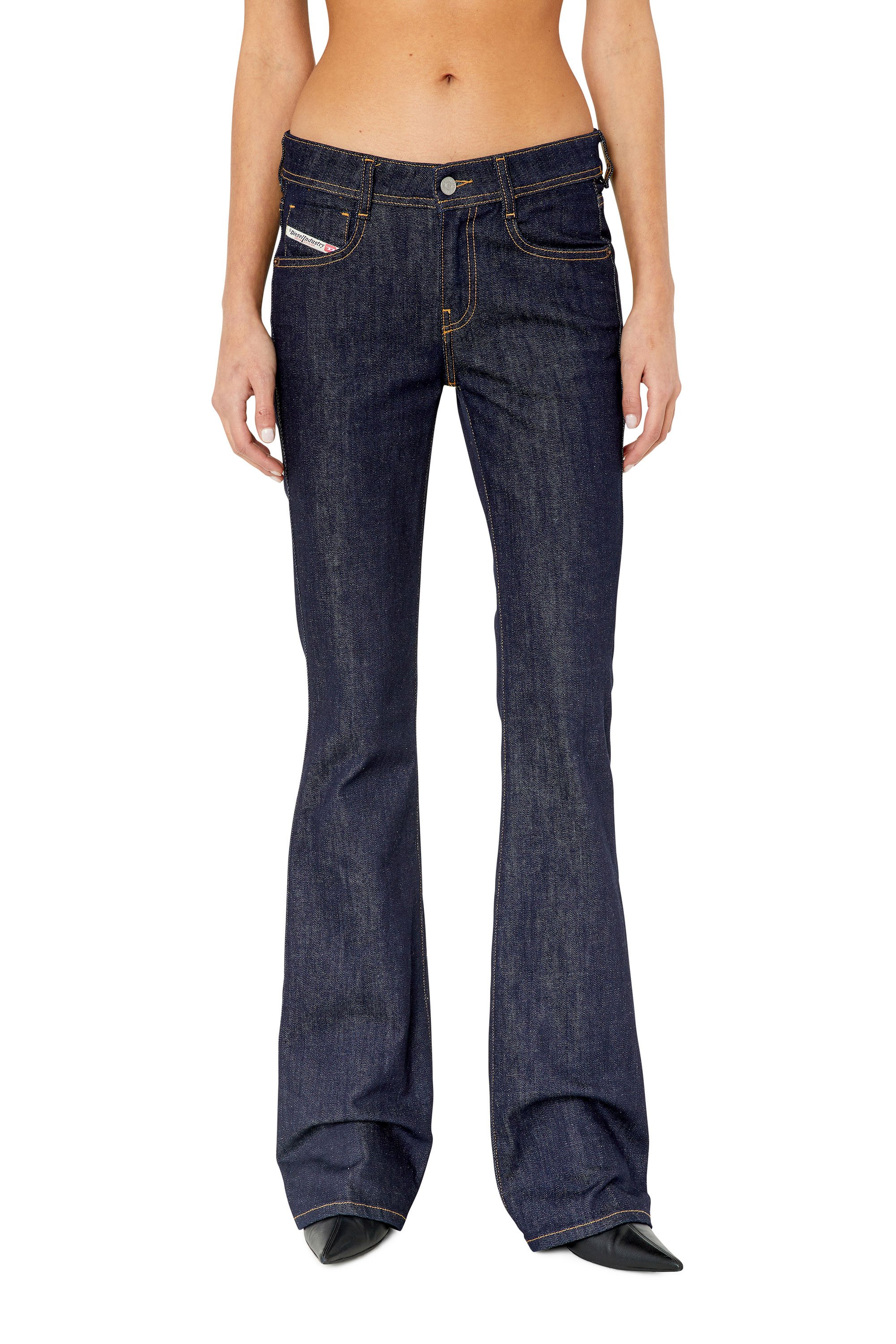 Diesel - Bootcut and Flare Jeans - 1969 D-Ebbey - Jeans - Woman - Blue