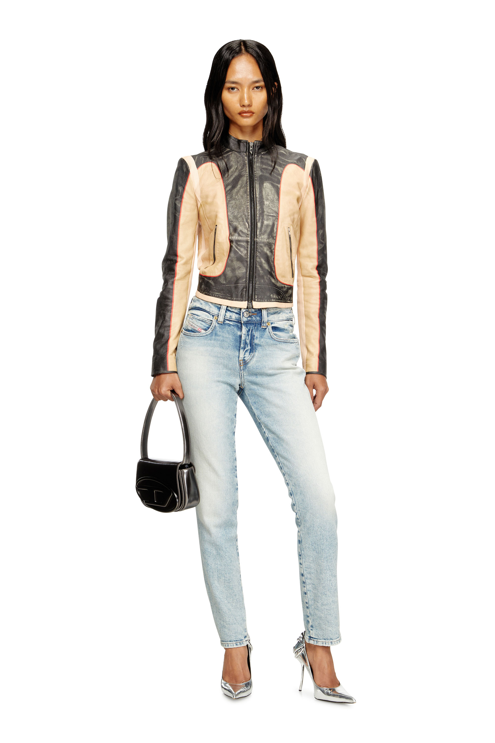 Diesel - Woman's Slim Jeans 1992 D-Jiann 09M21, Light Blue - 2