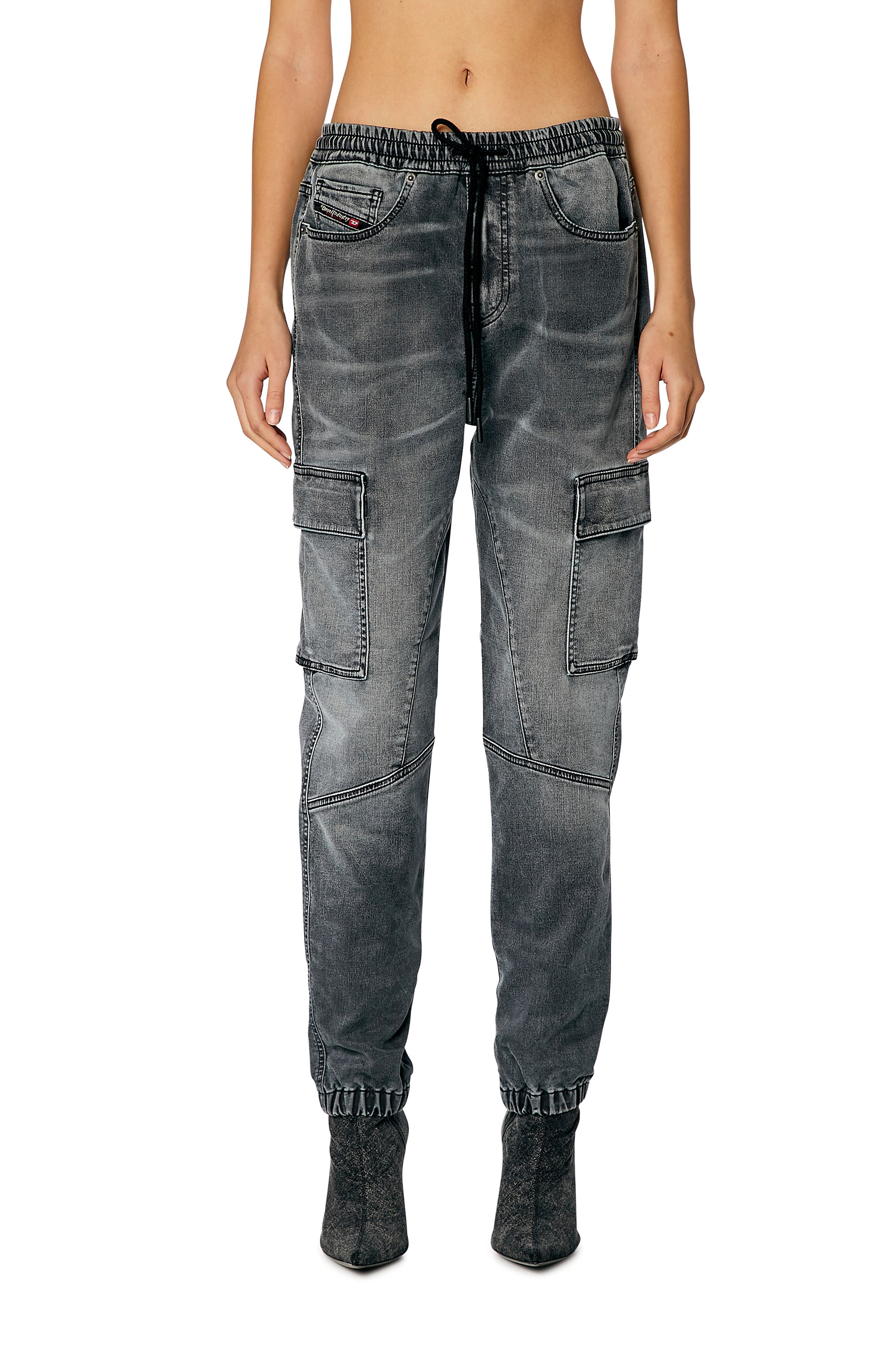 Diesel - Slim 2051 D-Ursy Joggjeans - Jeans - Woman - Grey