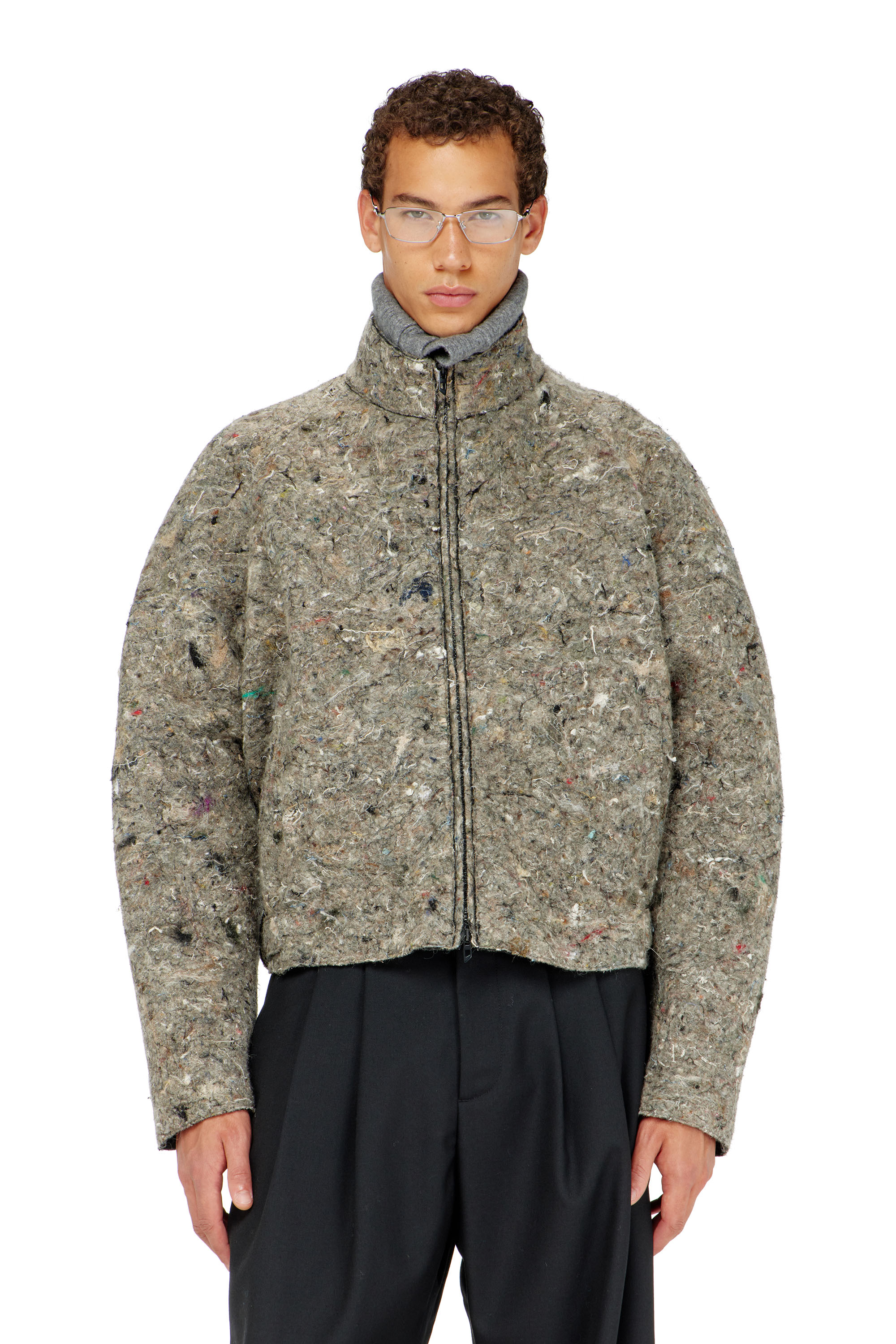 Diesel - Upcycled felted jacket - Jackets - Man
