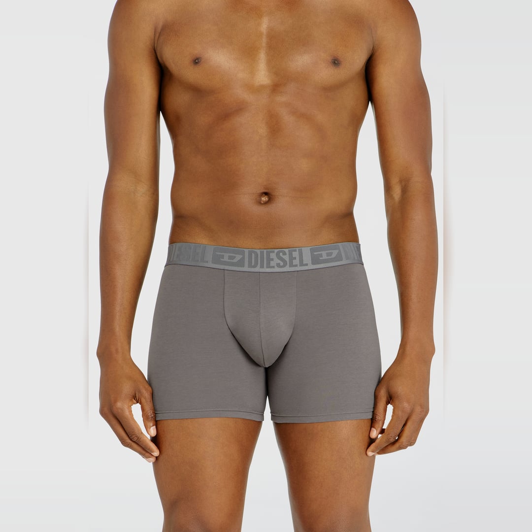 Diesel - Three-pack boxer briefs in stretch cotton - Boxer briefs - Man - Multicolor