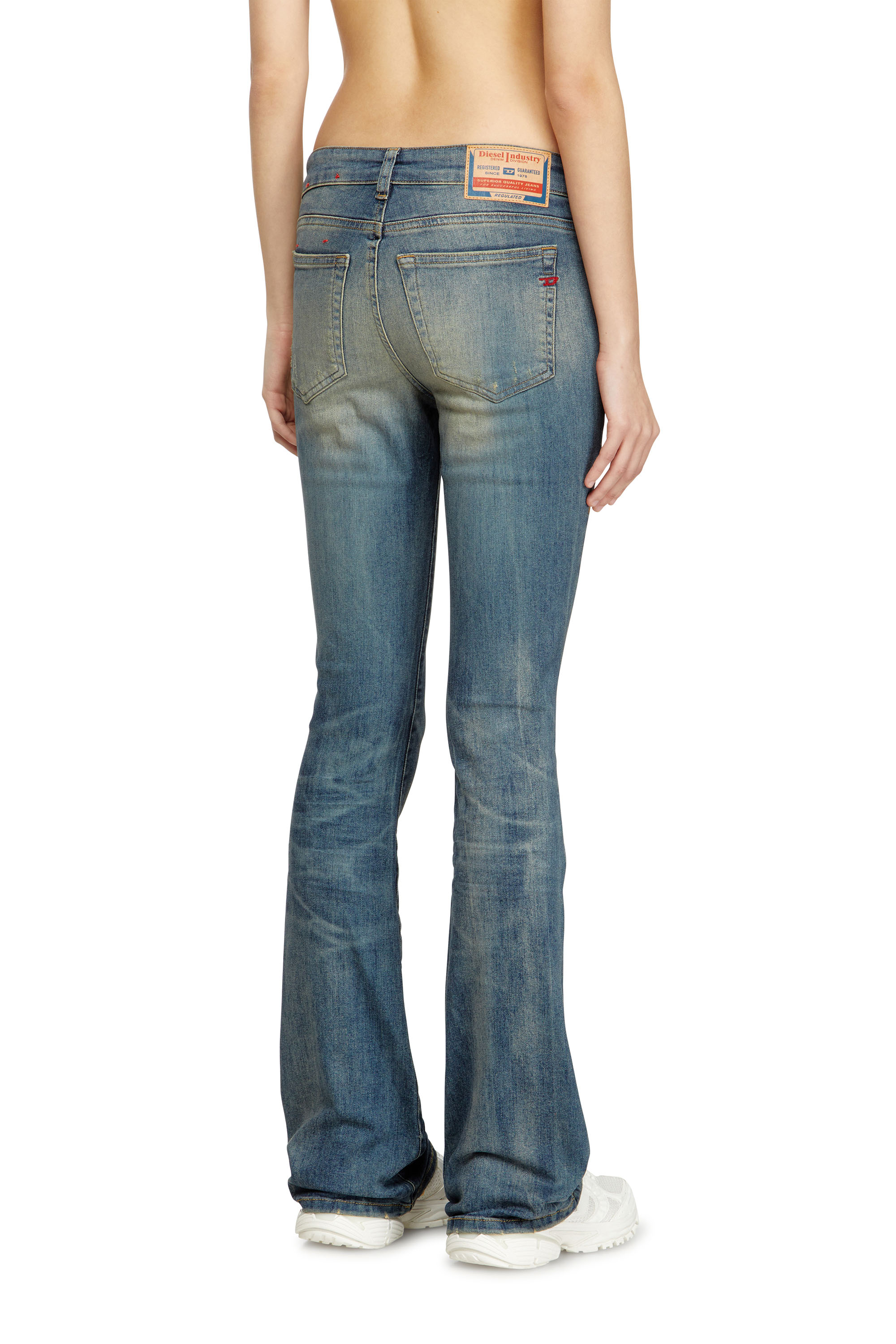 Diesel - Woman's Bootcut Jeans 1969 D-Ebbey 0ADBP, Medium blue - 3
