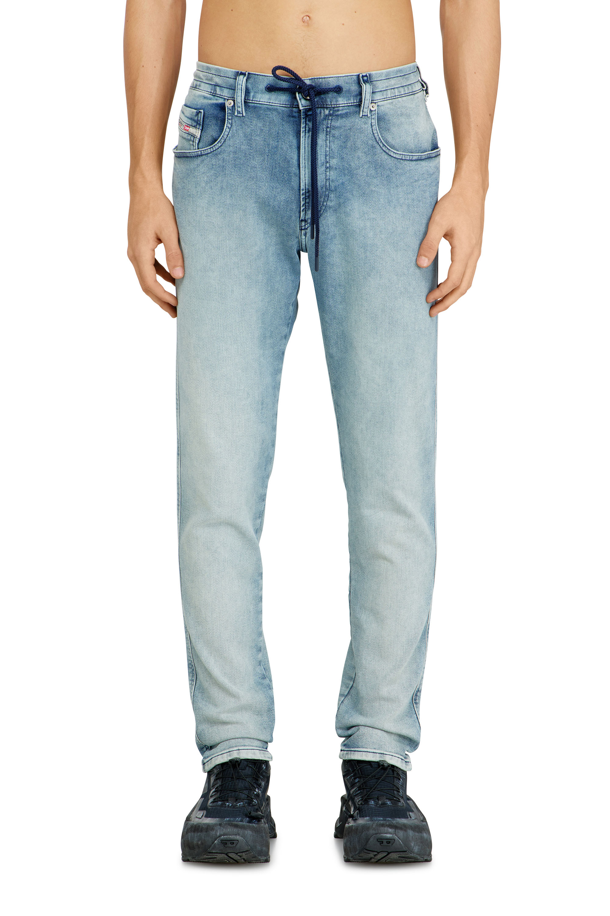 Diesel - Man's Slim 2062 D-Strukt Joggjeans&reg; 068UB, Light Blue - 2
