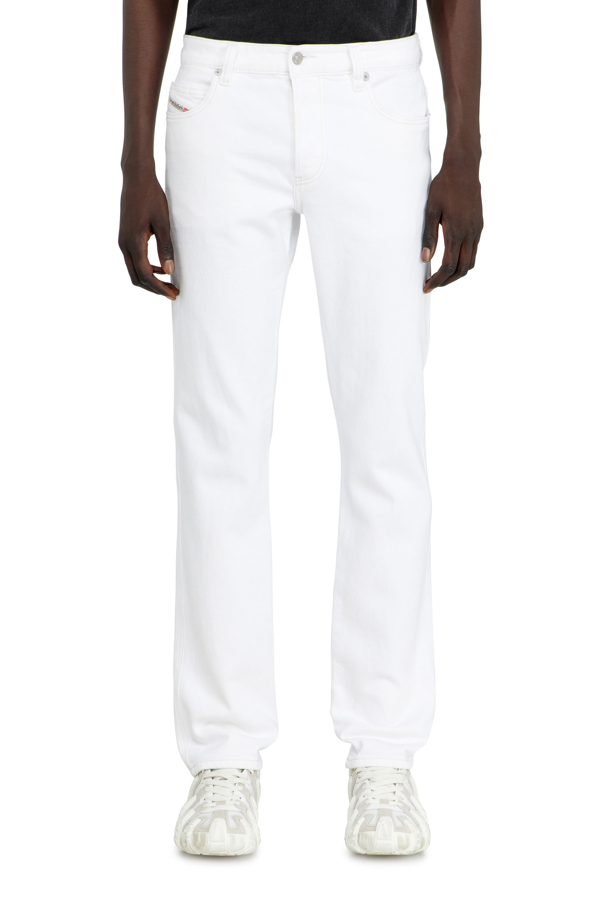 Diesel Slim Jeans Regular Waist 1993 D-Vyl, White, Button fly
