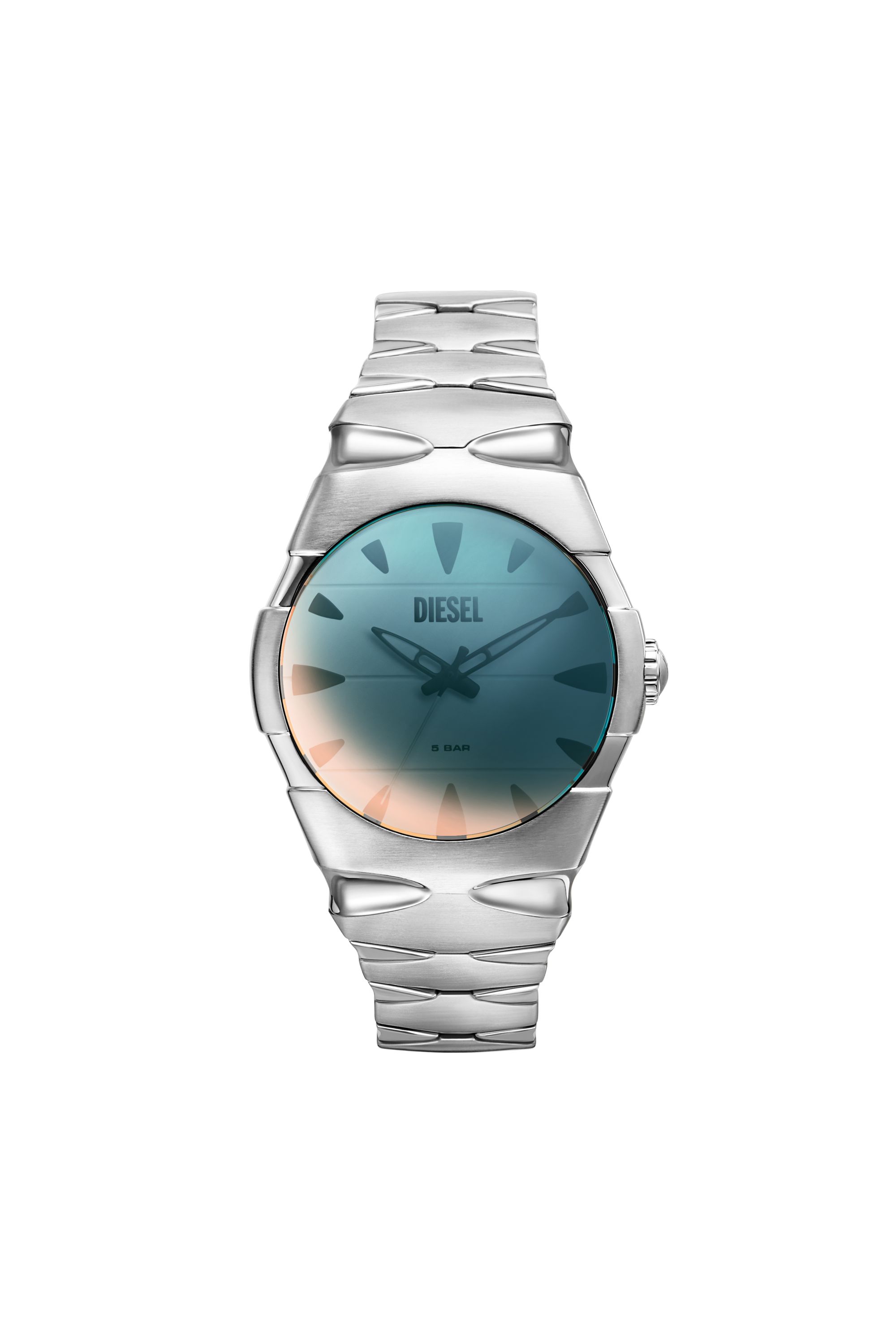 Diesel - D-Sruptor Stainless Steel Watch - Timeframes - Man - Silver