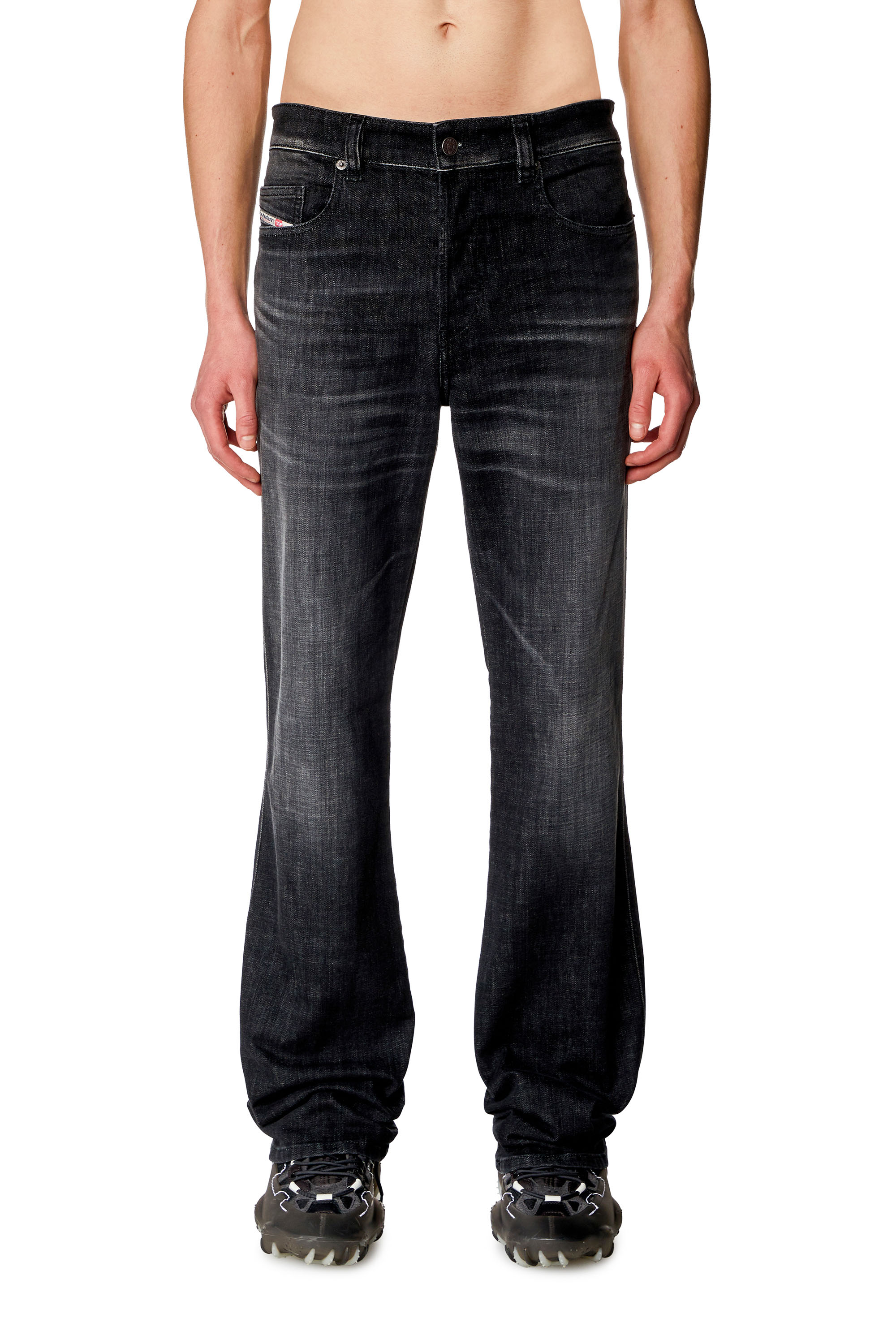Diesel - Man's Bootcut Jeans 1998 D-Buck 09H34, Black/Dark grey - 2
