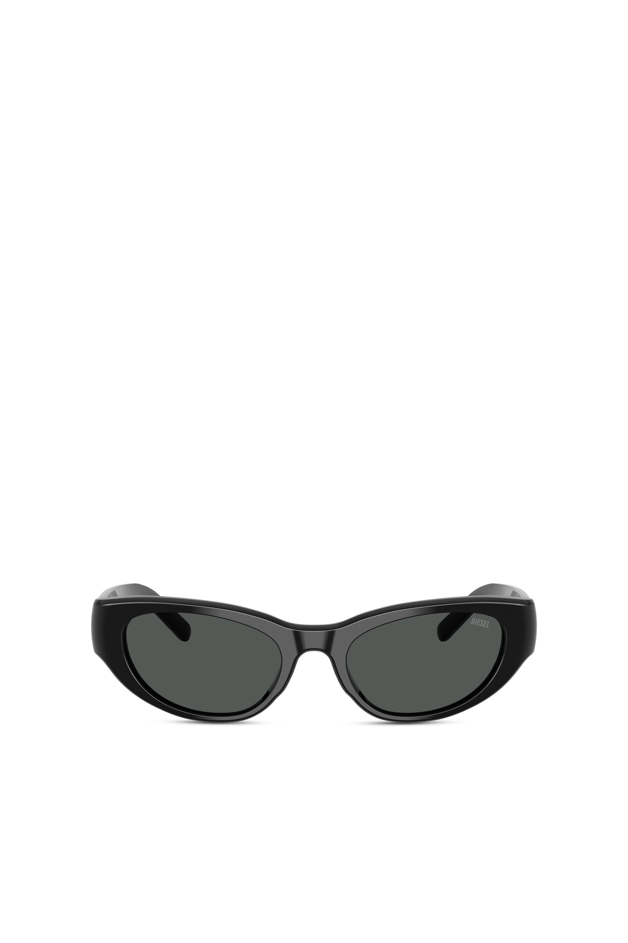 Diesel Unisex Black - Cat-Eye Style Sunglasses - Sunglasses Uni