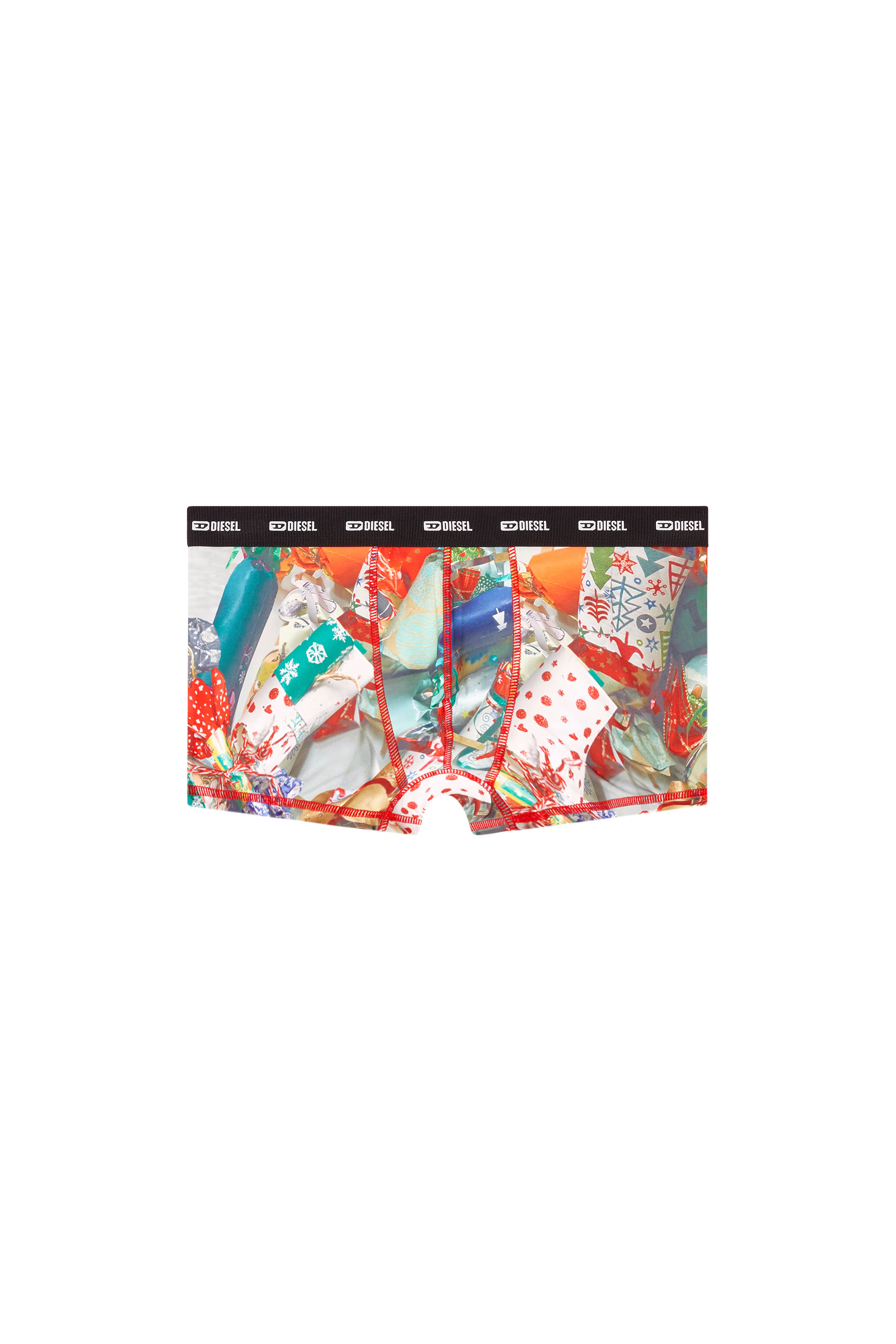 Diesel - DAMIEN-UTLT, Man's Stretch boxers with all-over print in Multicolor - 3