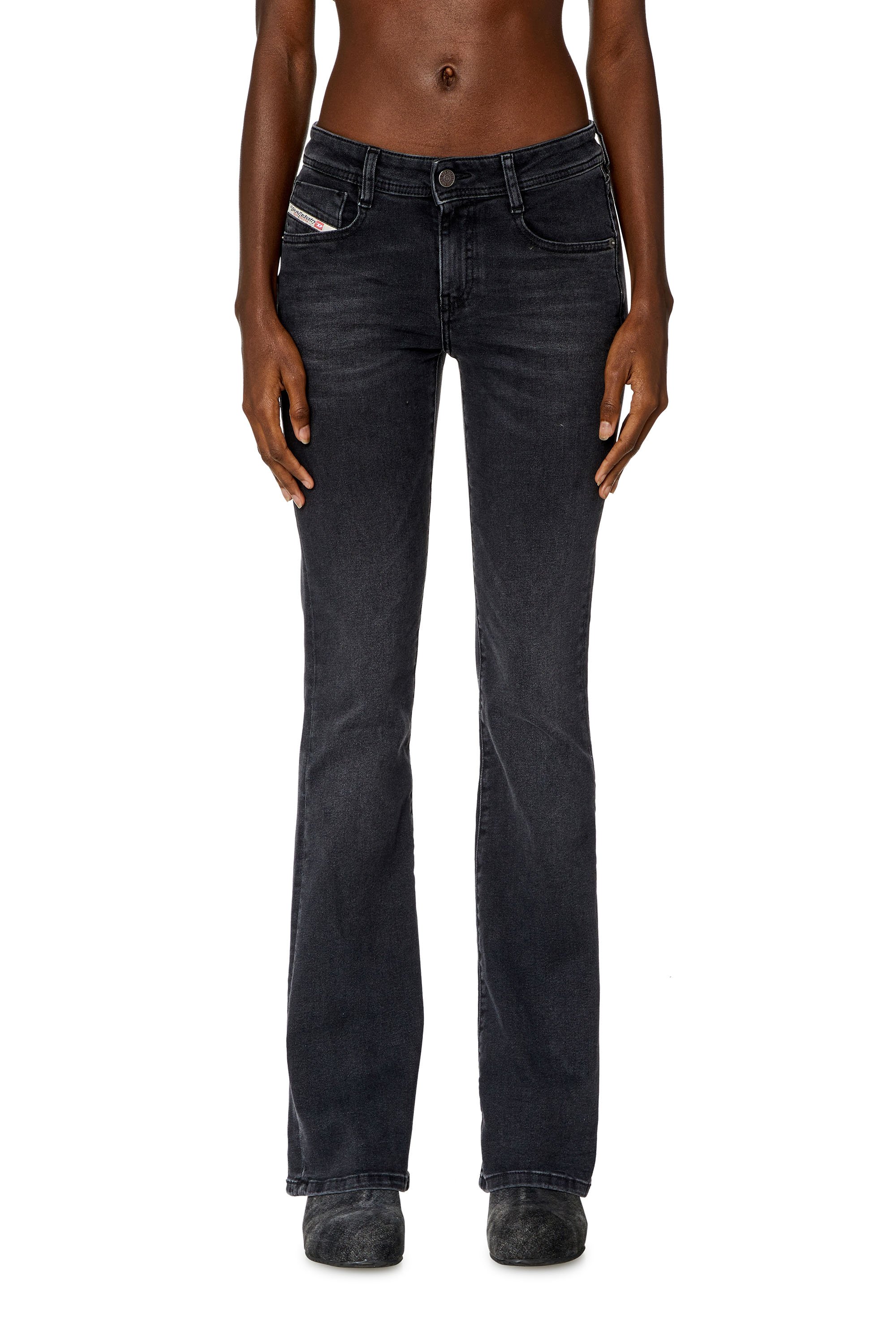 Diesel - Bootcut and Flare Jeans - 1969 D-Ebbey - Jeans - Woman - Black