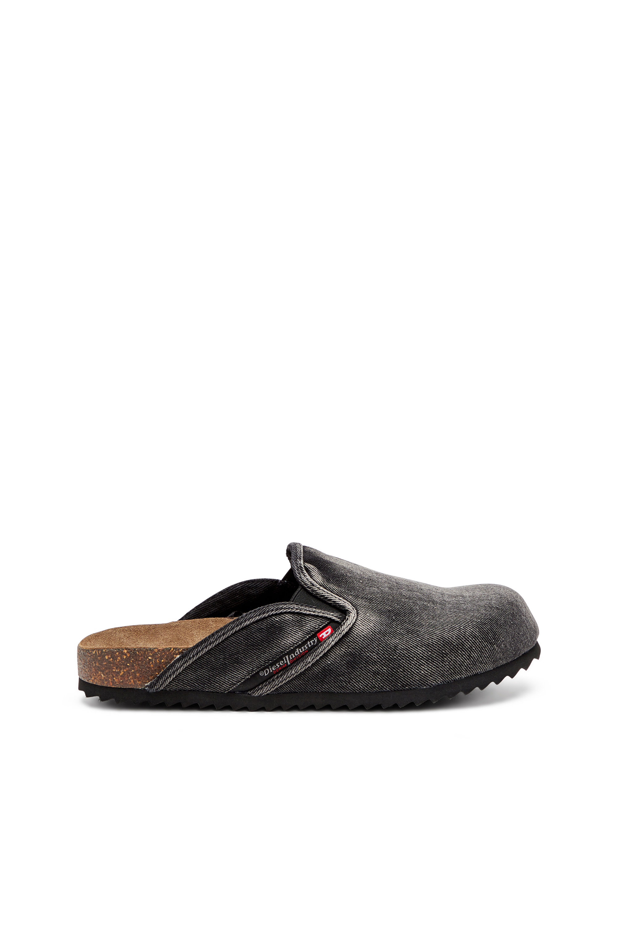 Diesel Nero Uomo - D-Woodstock-Mule In Denim - Mocassini E Mules Taglia 41
