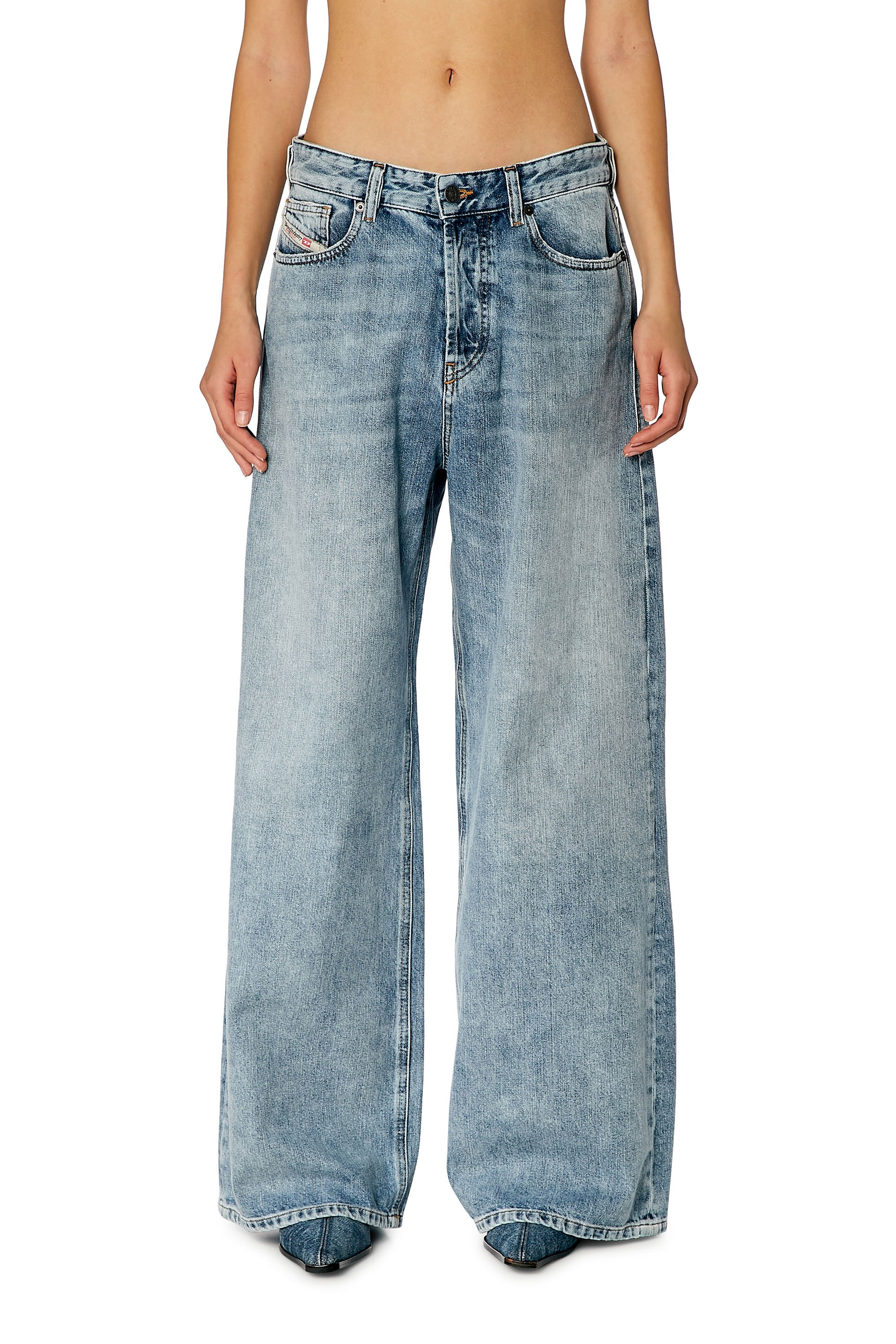 Diesel - Straight Jeans - 1996 D-Sire - Jeans - Woman - Blue