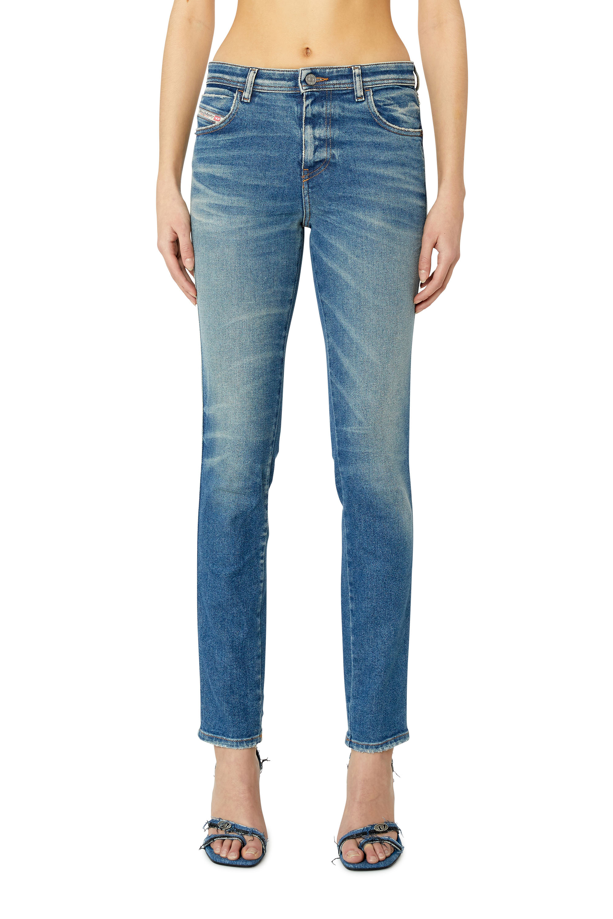 Diesel Skinny Jeans In Blu