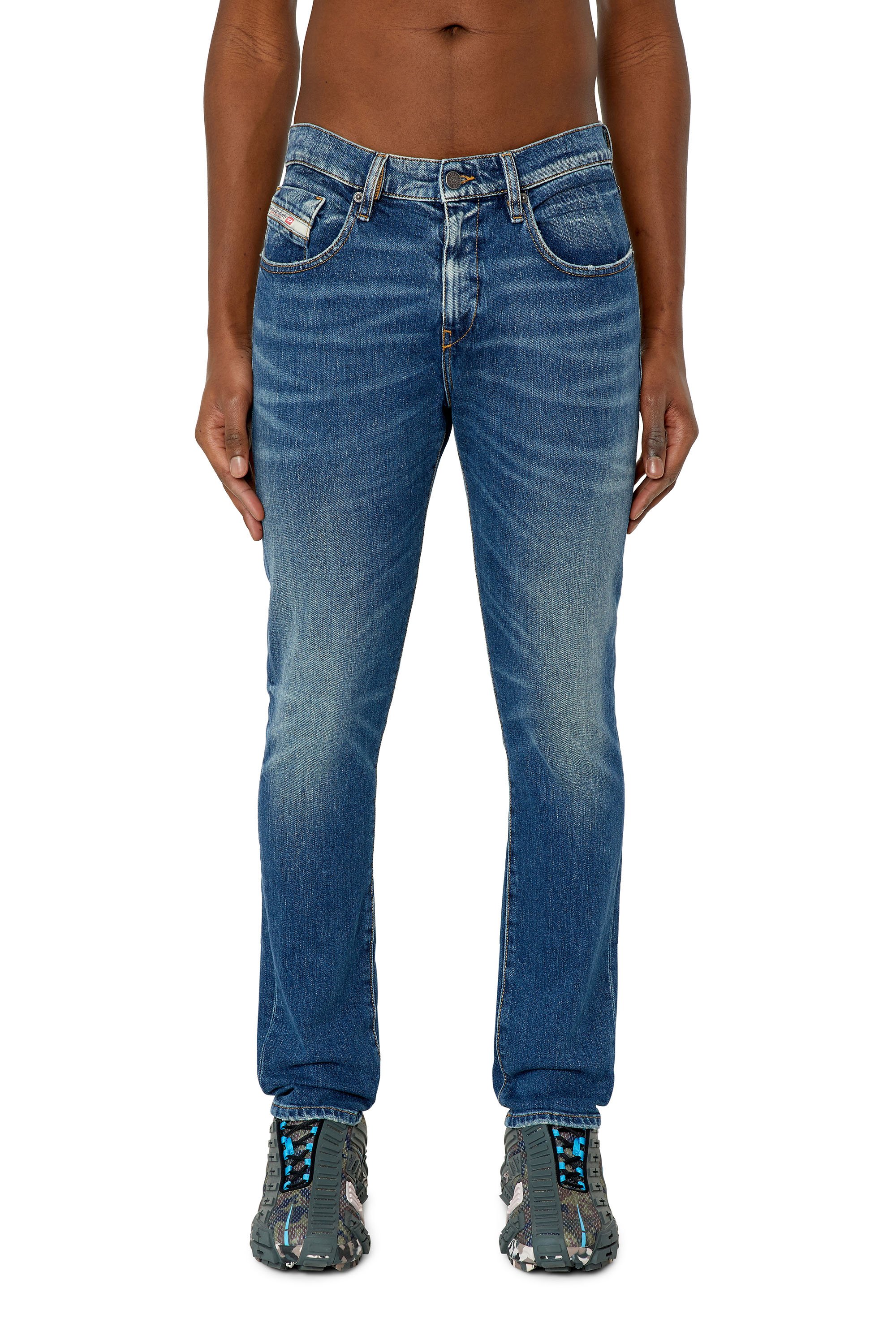 Diesel - Slim Jeans - 2019 D-Strukt - Jeans - Man - Blue