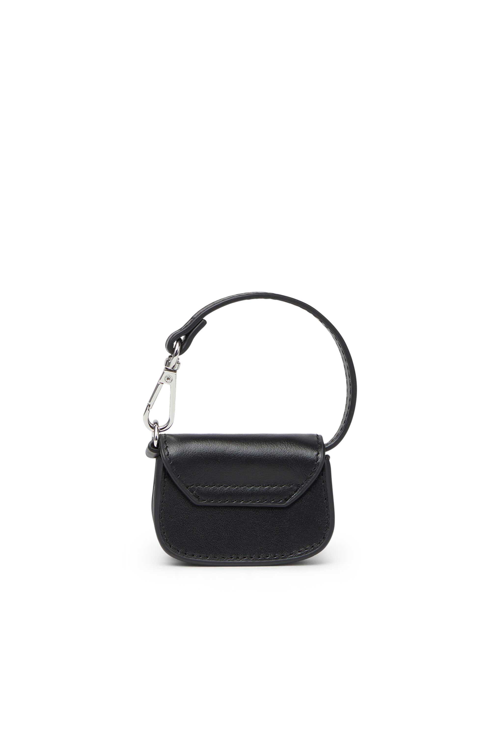 Diesel - 1DR MICRO, Woman's Leather bag charm in Black - 3