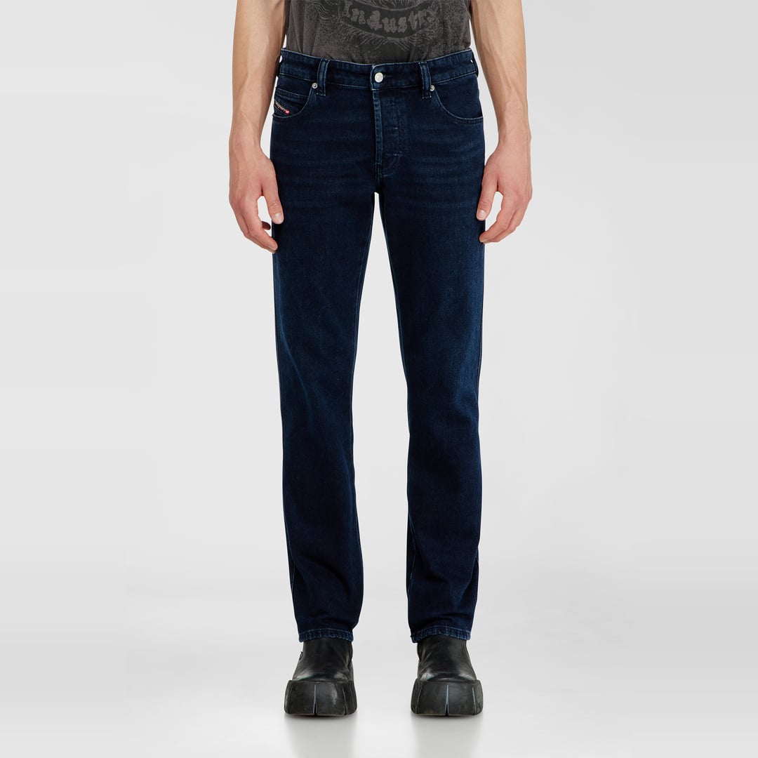 Diesel Slim Jeans Regular Waist 1993 D-Vyl, Dark blue, Button fly