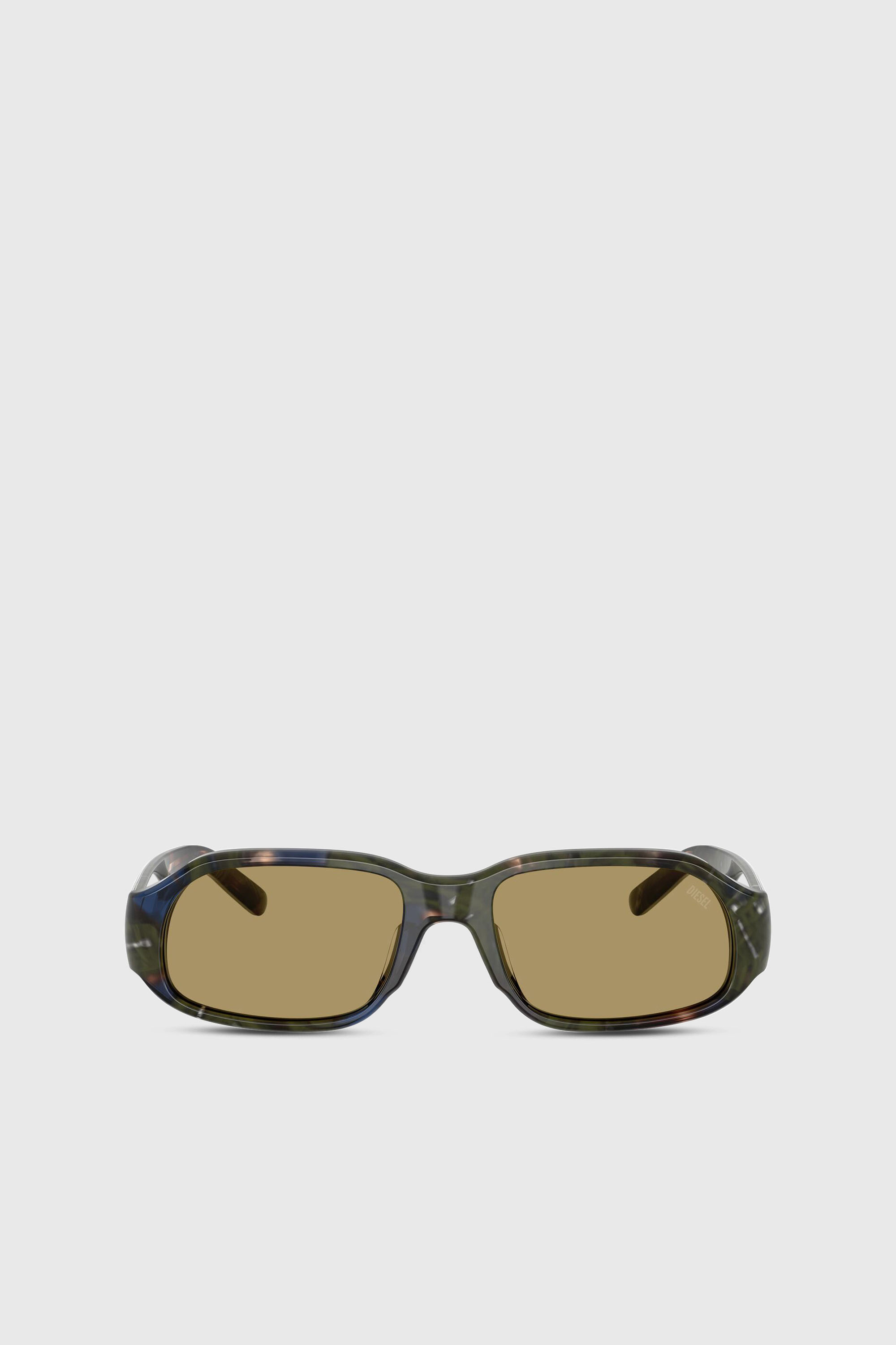 Diesel - Lunettes de soleil rectangulaires - Lunettes de soleil - Mixte - Polychrome