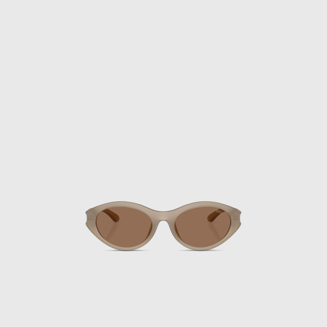 Diesel - Lunettes de soleil ovales - Lunettes de soleil - Mixte - Beige
