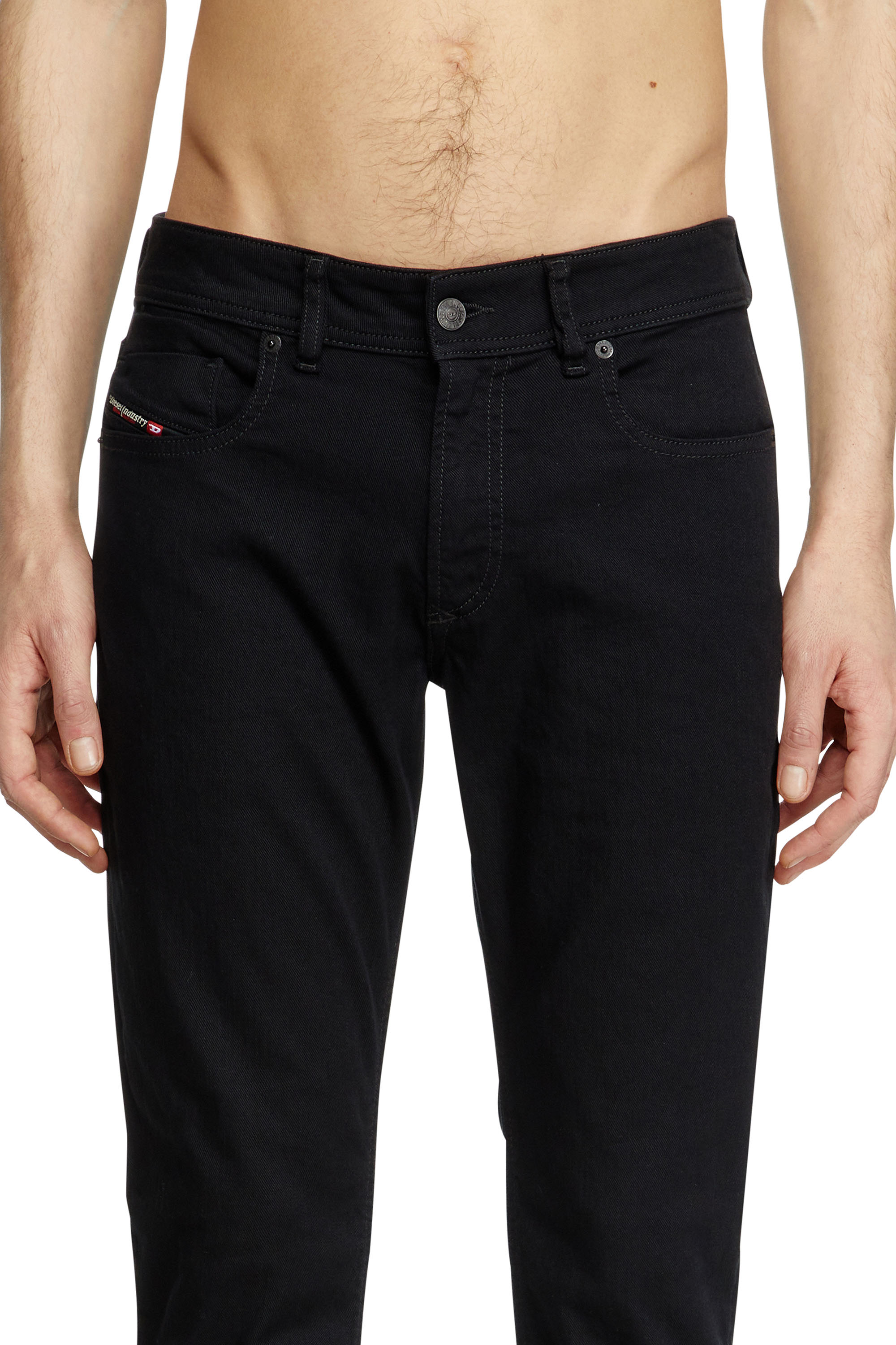 Diesel - Man's Skinny Jeans 1979 Sleenker 09C51, Black/Dark grey - 4