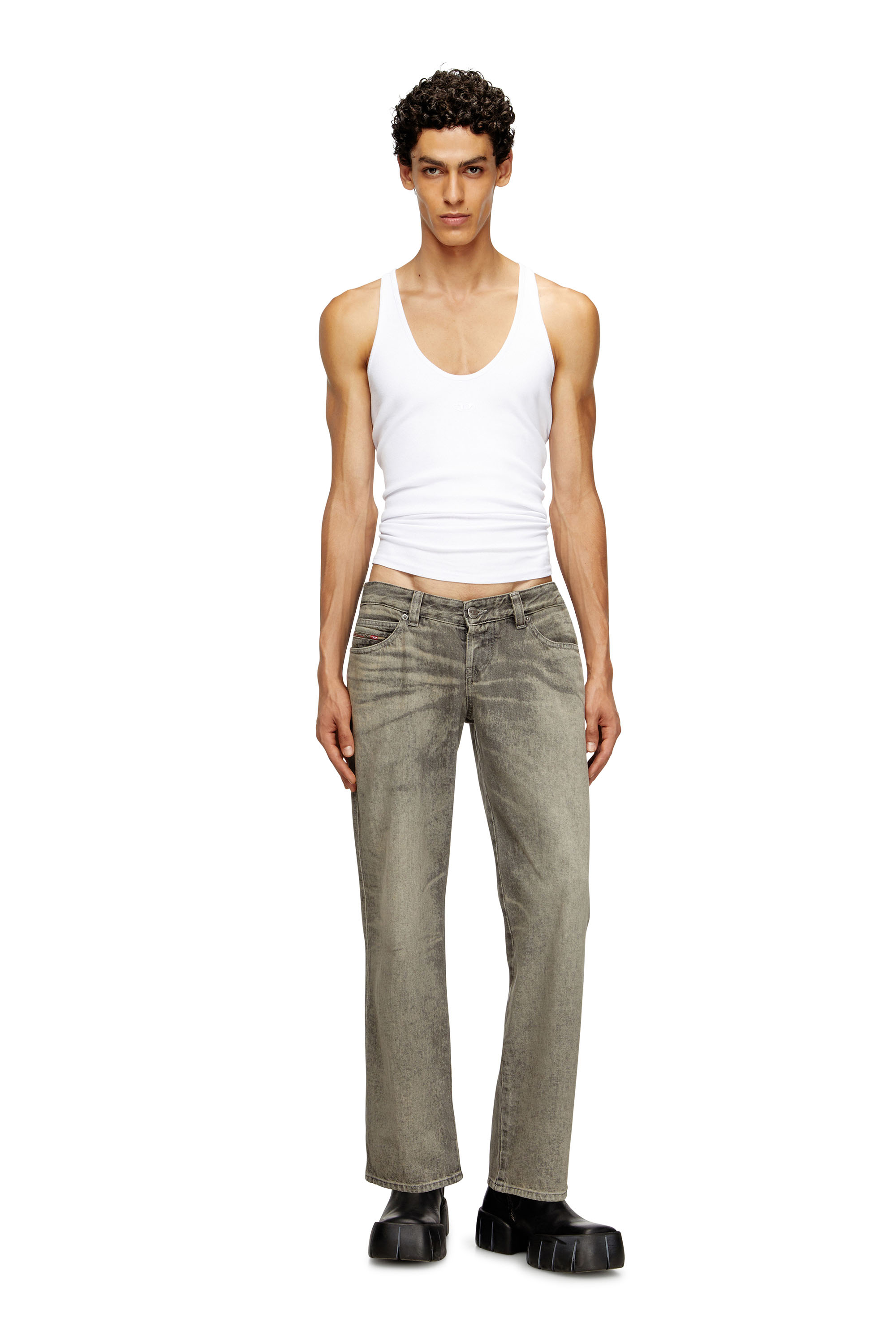 Diesel - Man's Regular Jeans D-Im 007DR, Grey - 2