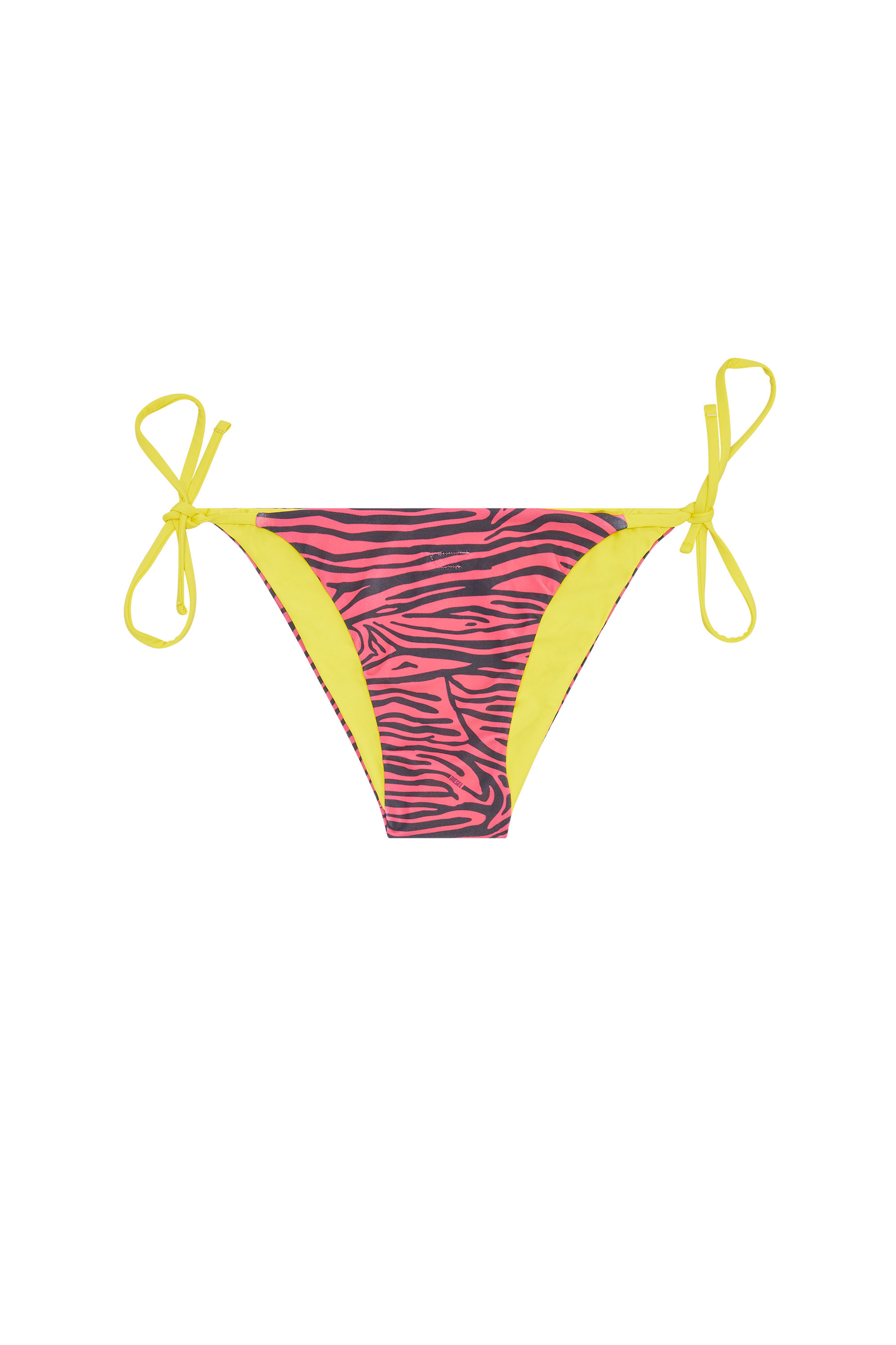 Diesel - Slip bikini reversibili con stampa zebrata - Slip bikini - Donna - Multicolor