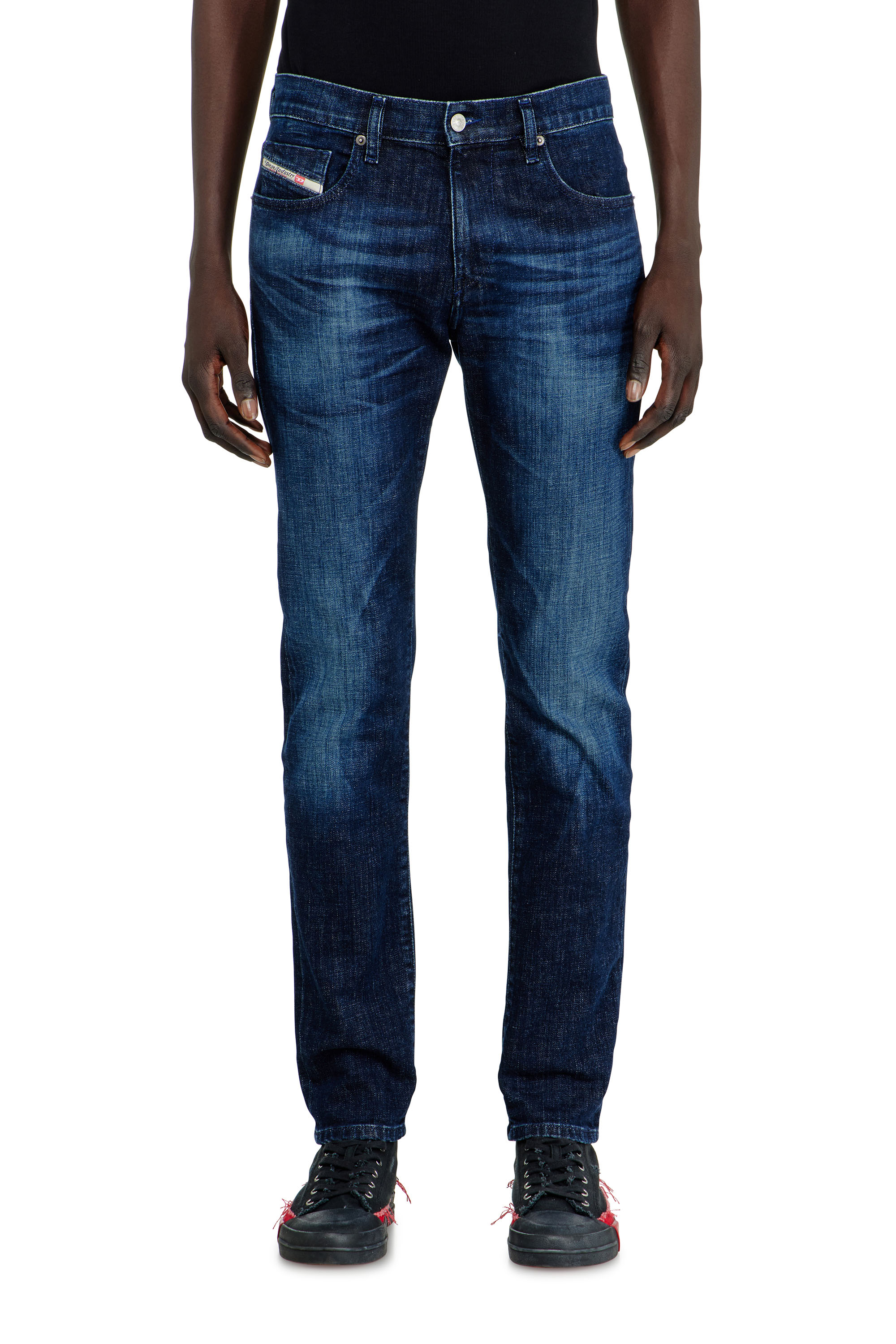 Diesel Blu Uomo - Jeans Slim Vita Media 2019 D-Strukt - Jeans Taglia 29