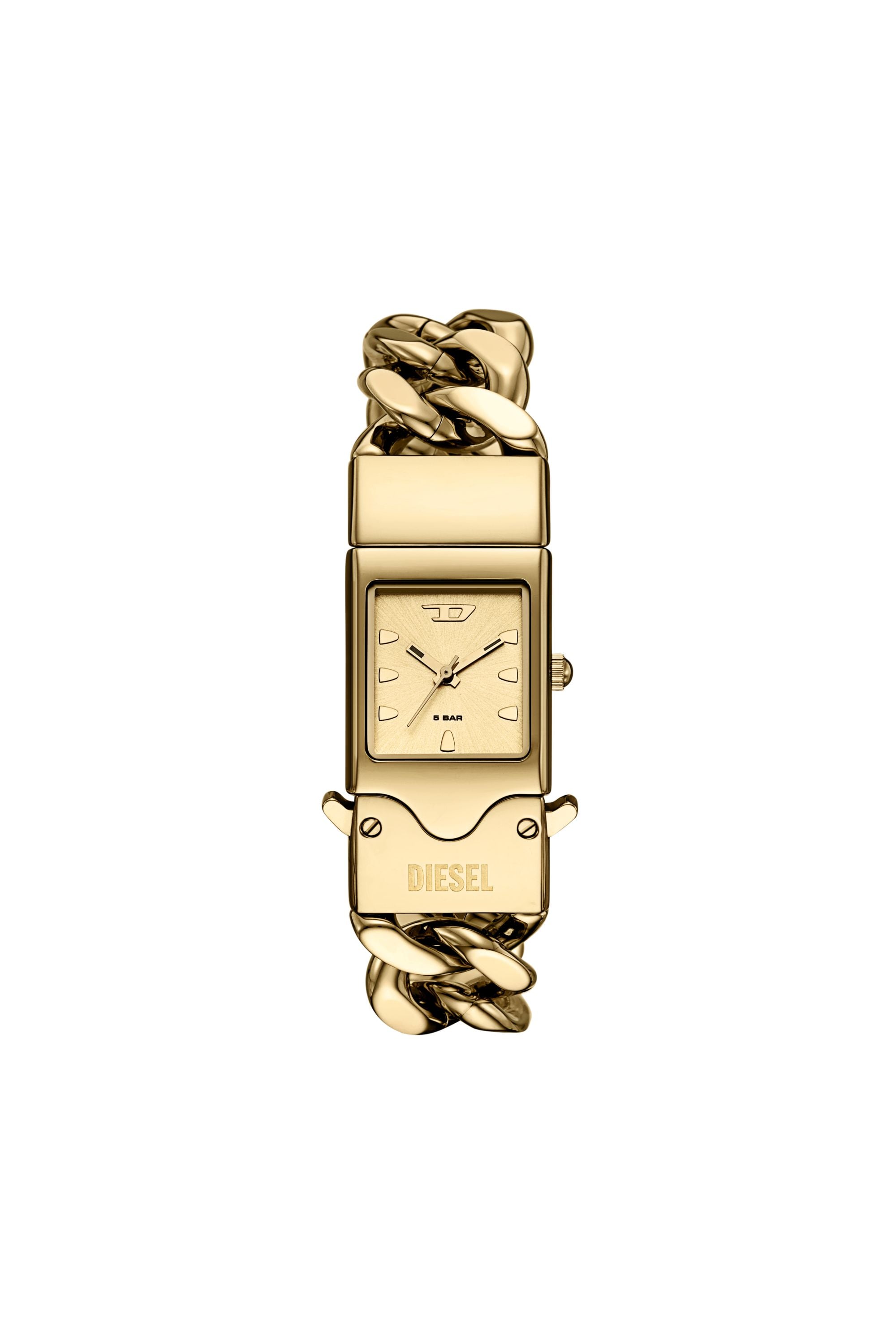 Diesel - Closer Gold-Tone Stainless Steel Watch - Timeframes - Man - Gold