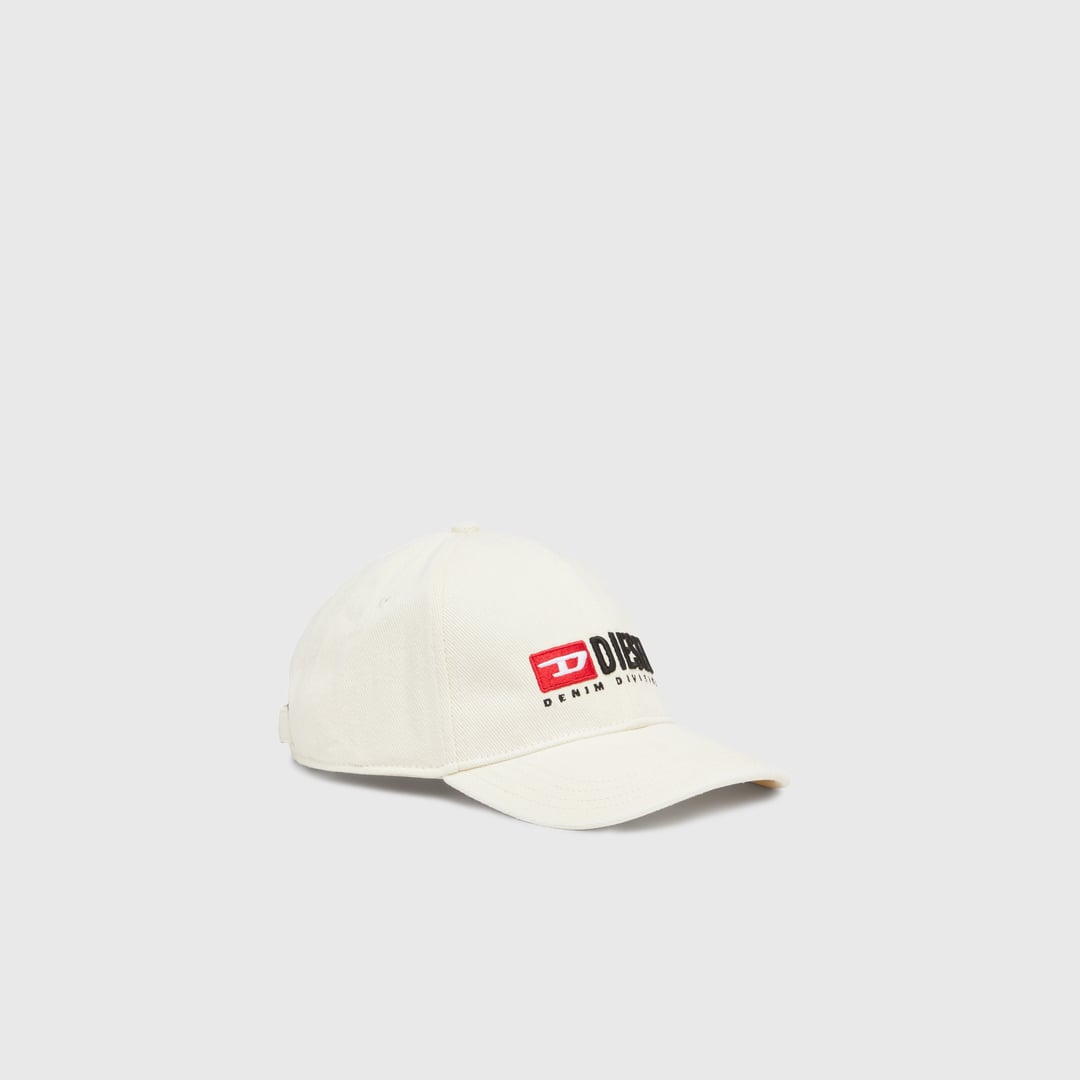 Diesel - Baseball cap with logo embroidery - Caps - Man - White