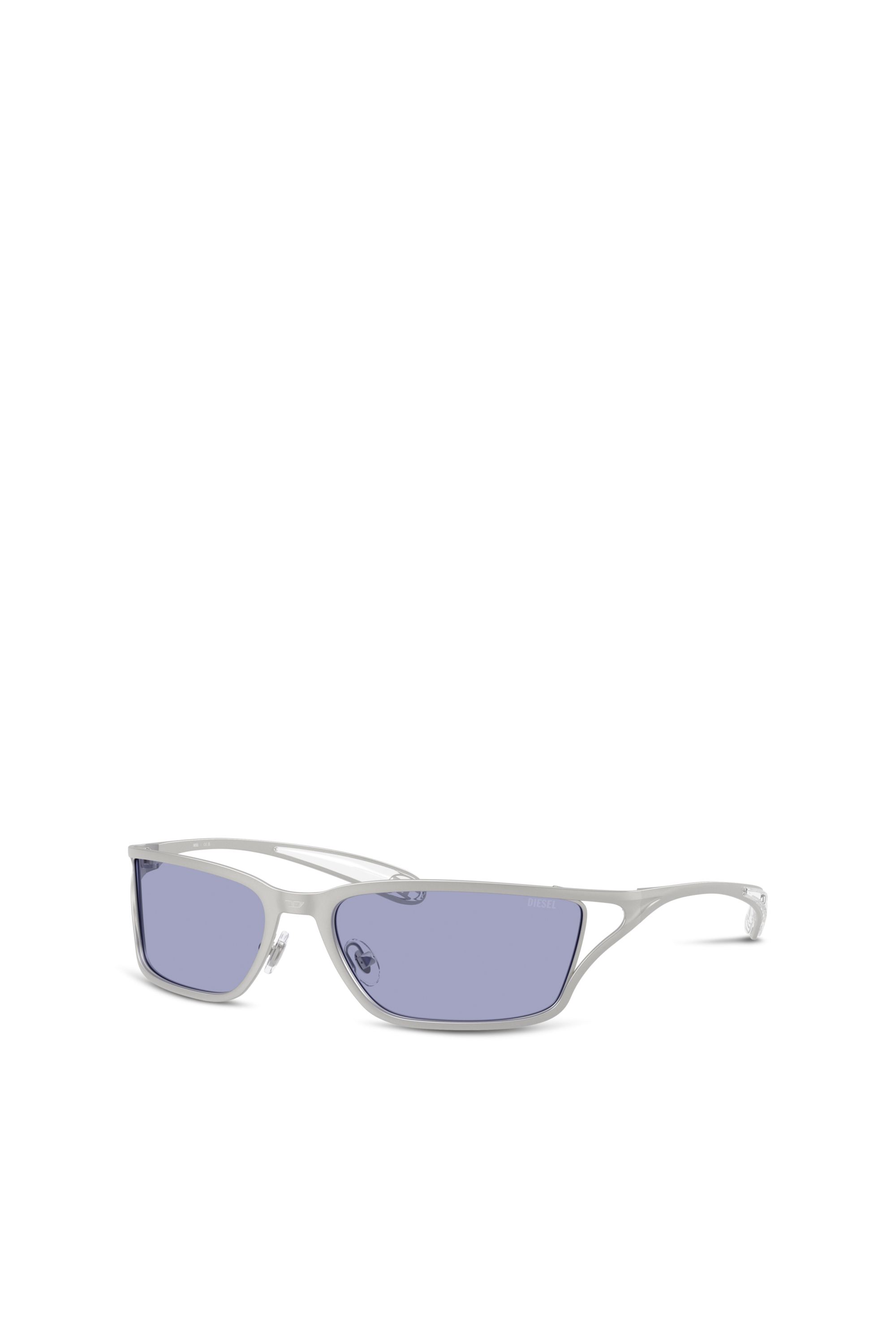 Diesel - 0DL1015, Unisex's Rectangle sunglasses in Grey/Blue - 1