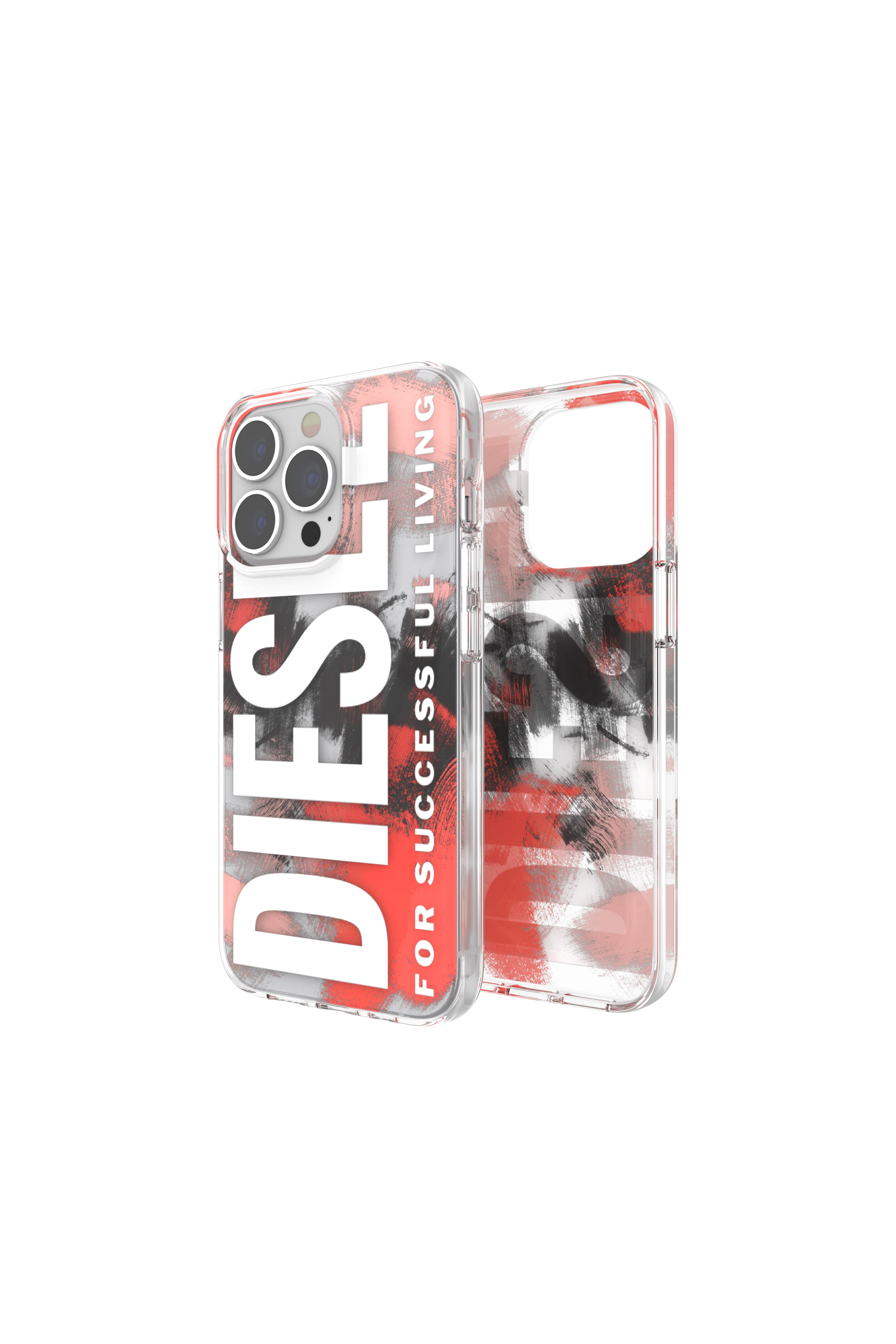 Diesel - Cover translucida in TPU per iPhone 13/13Pro - Cover - Unisex - Multicolor