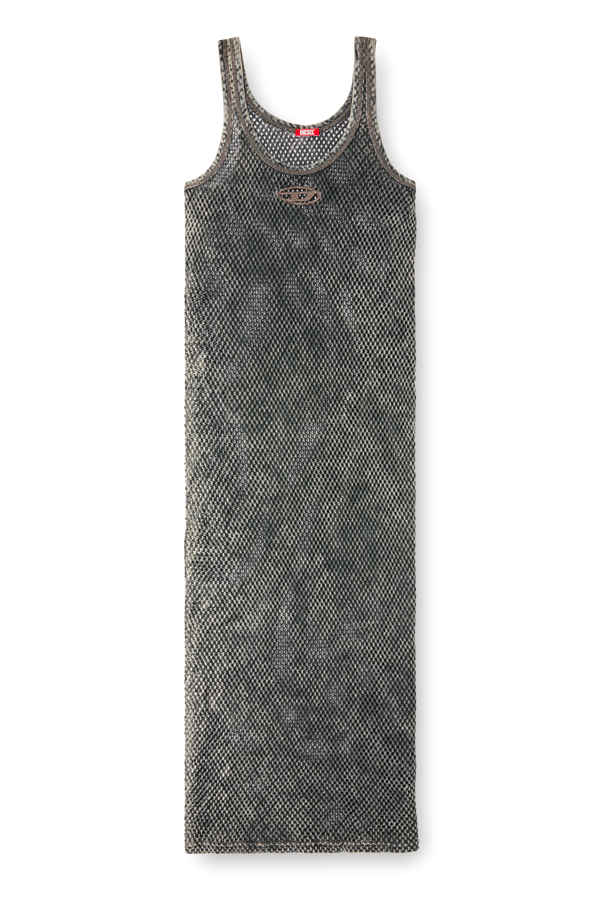 Diesel - MAEVE-UTLT, Woman's Mesh beach cover up in Brown - 4