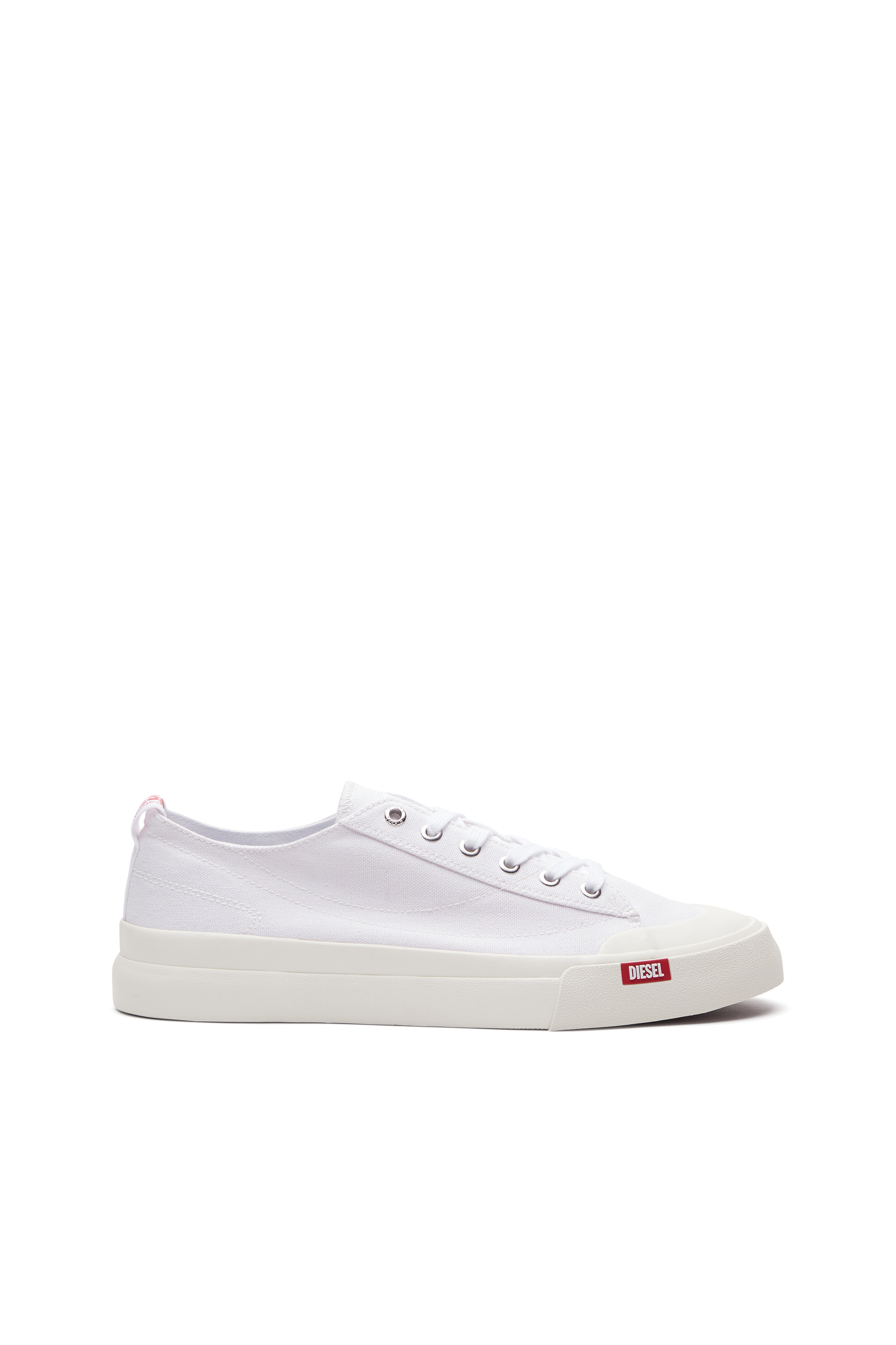 Diesel - S-Athos Low-Canvas sneakers - Sneakers - Man - White