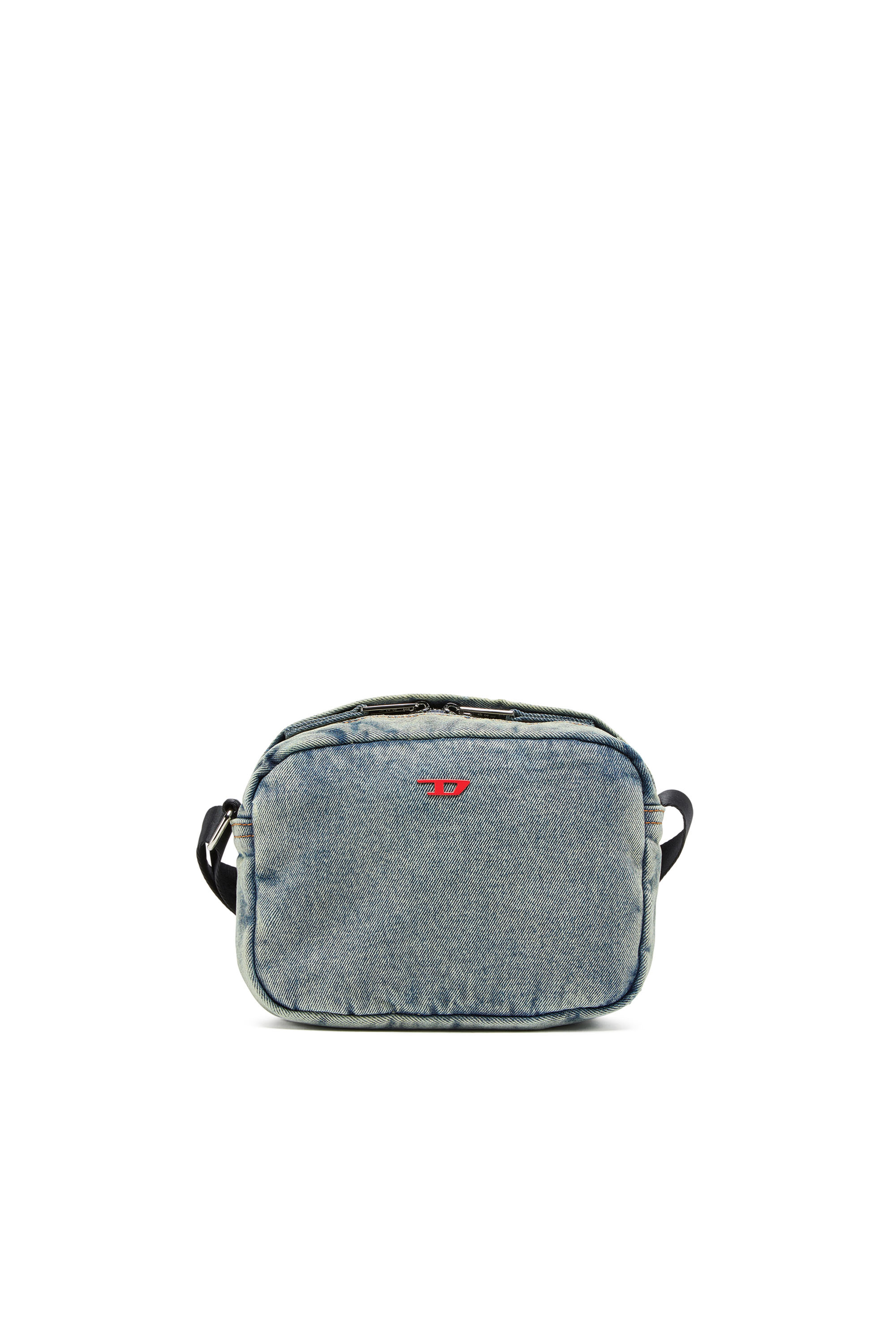 Shop Diesel Rave-camera Bag In Solarised Denim In Blu