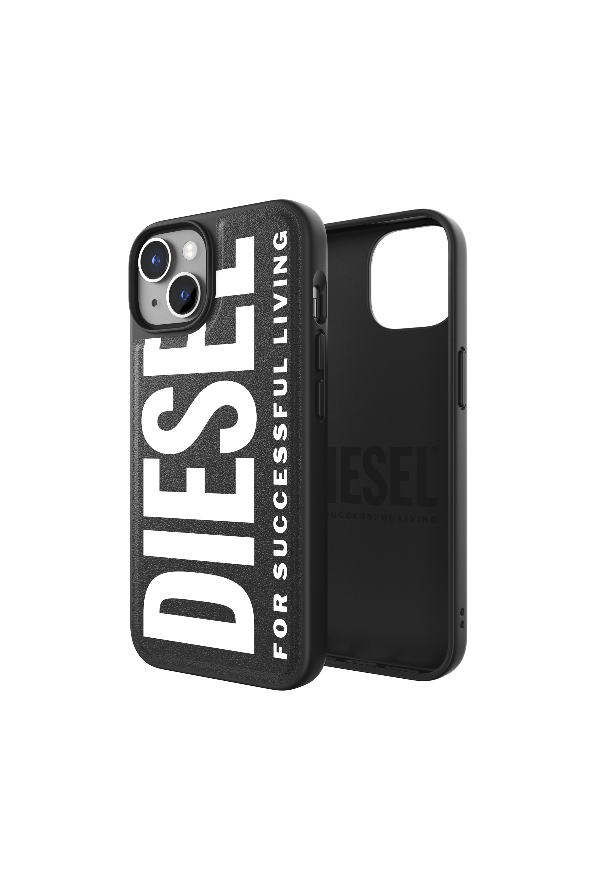Diesel - Coque moulée pur i Phone 14 - Coques - Mixte - Noir