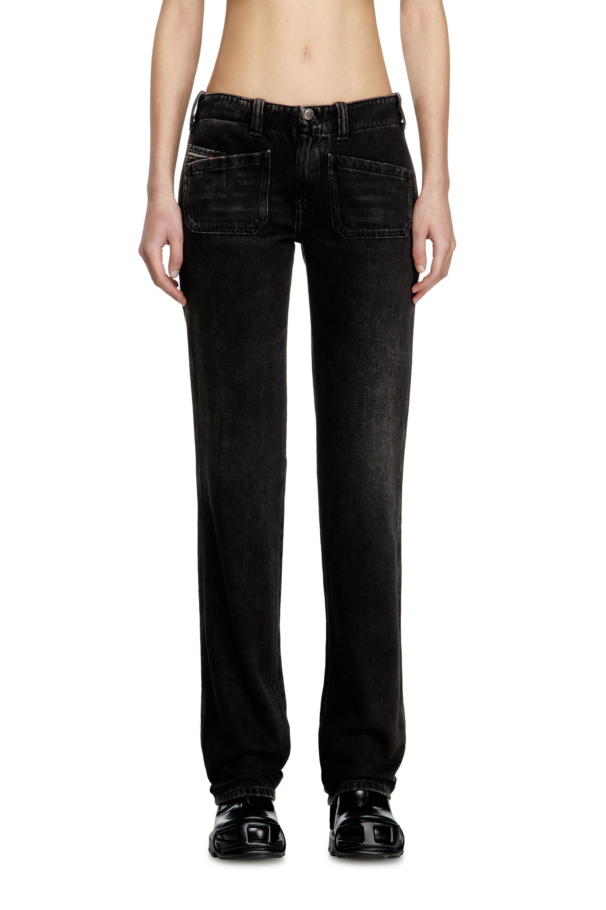 Diesel - Bootcut Jeans - D-Keate - Jeans - Woman - Black