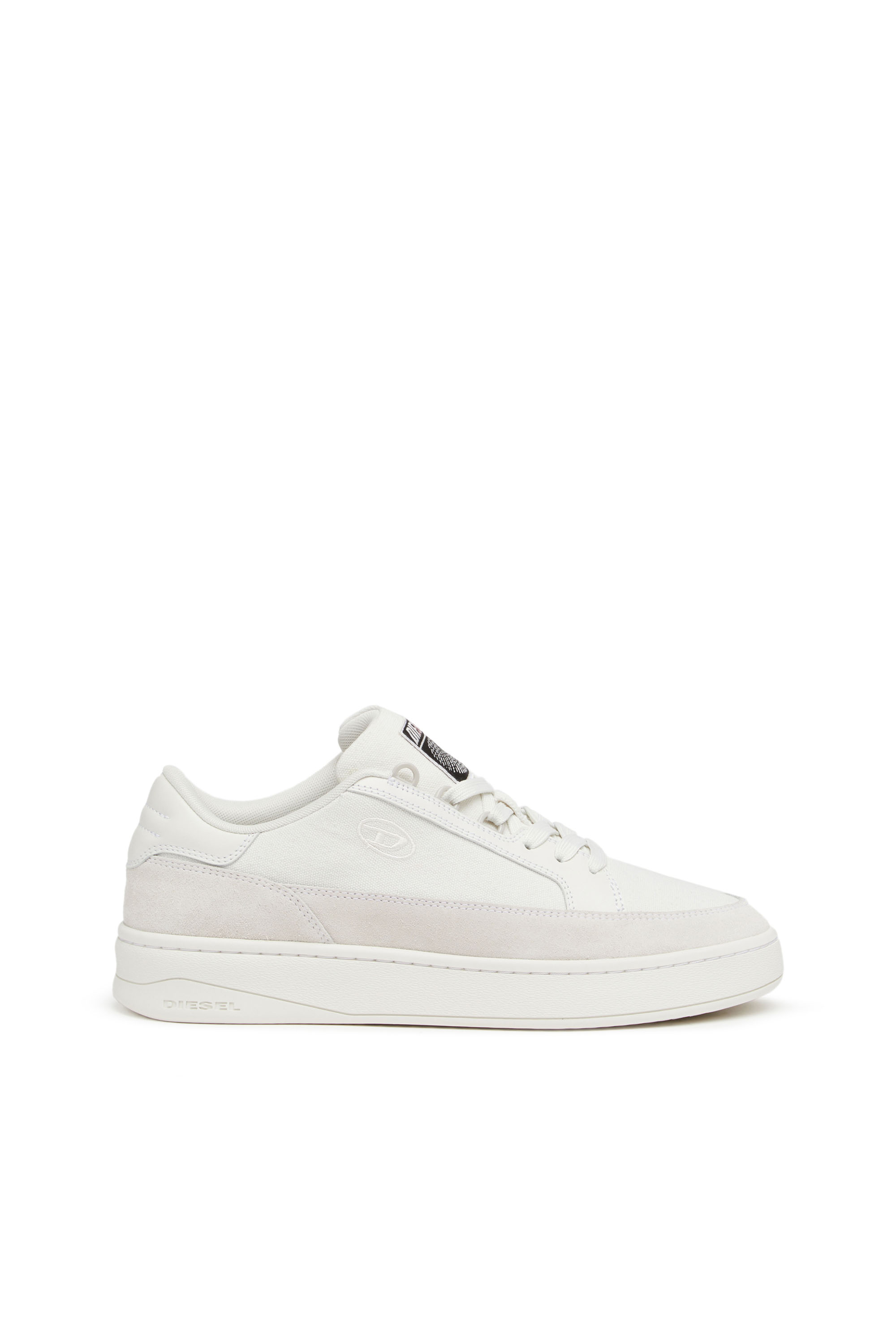 Diesel - S-Sinna Low - Sneakers in canvas and action leather - Sneakers - Man - White