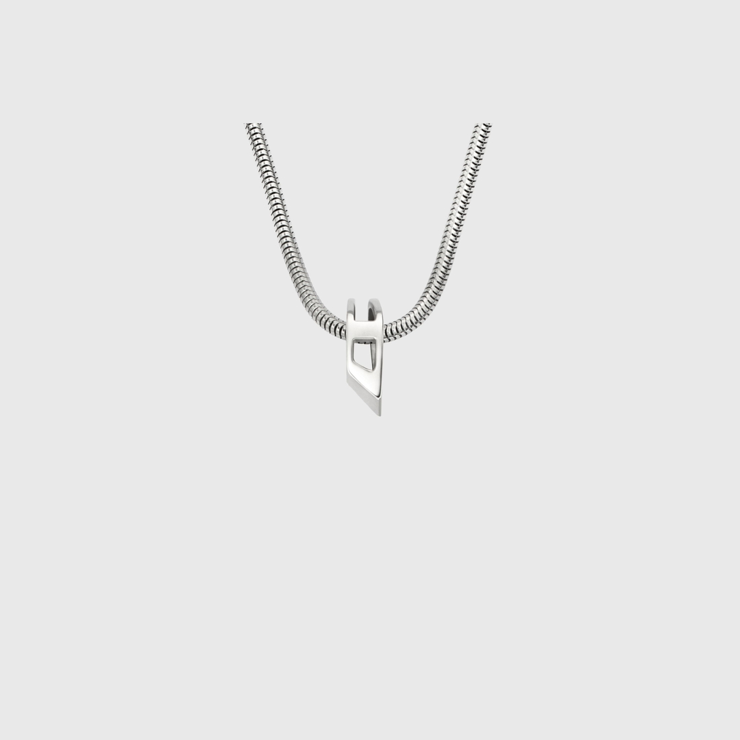Diesel - Collier chaîne en acier inoxydable - Colliers et chaînes - Mixte - Gris argenté