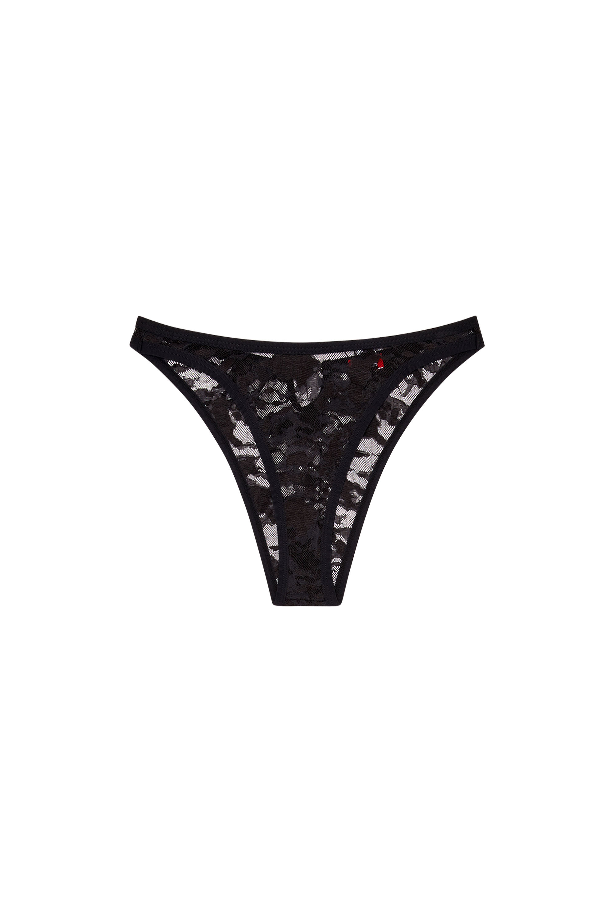DIESEL CAMO LACE BRIEFS WITH OVAL D PLAQUE 