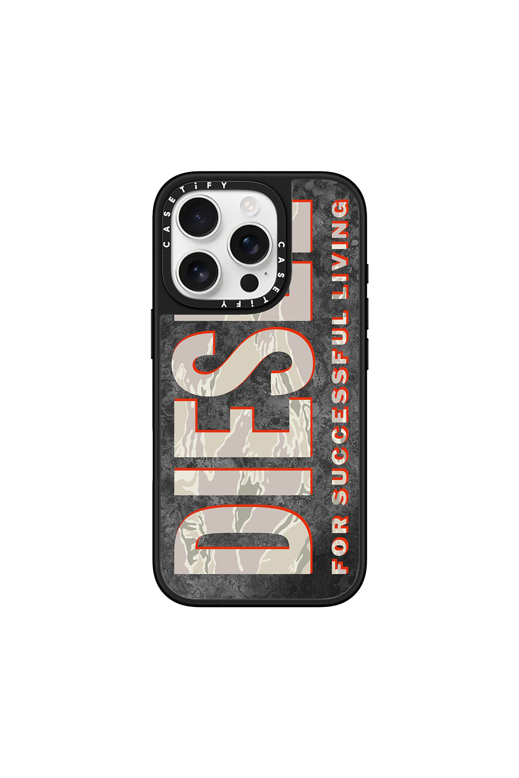 Diesel - Magsafe Camo Case i Phone 16 Pro - Cases - Unisex - Multicolor