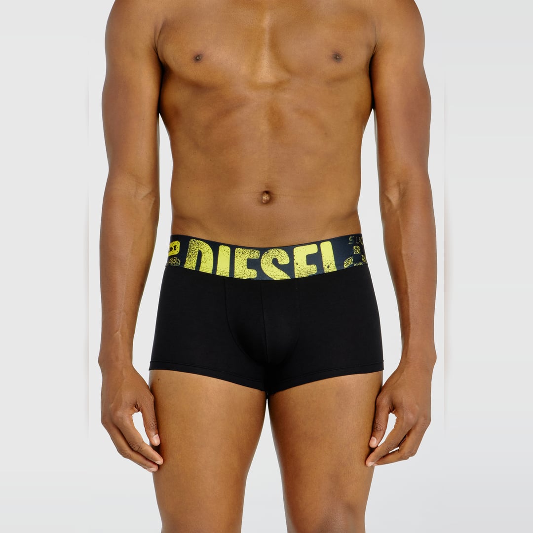 Diesel - Three-pack of trunks with multicoloured logo - Trunks - Man - Multicolor