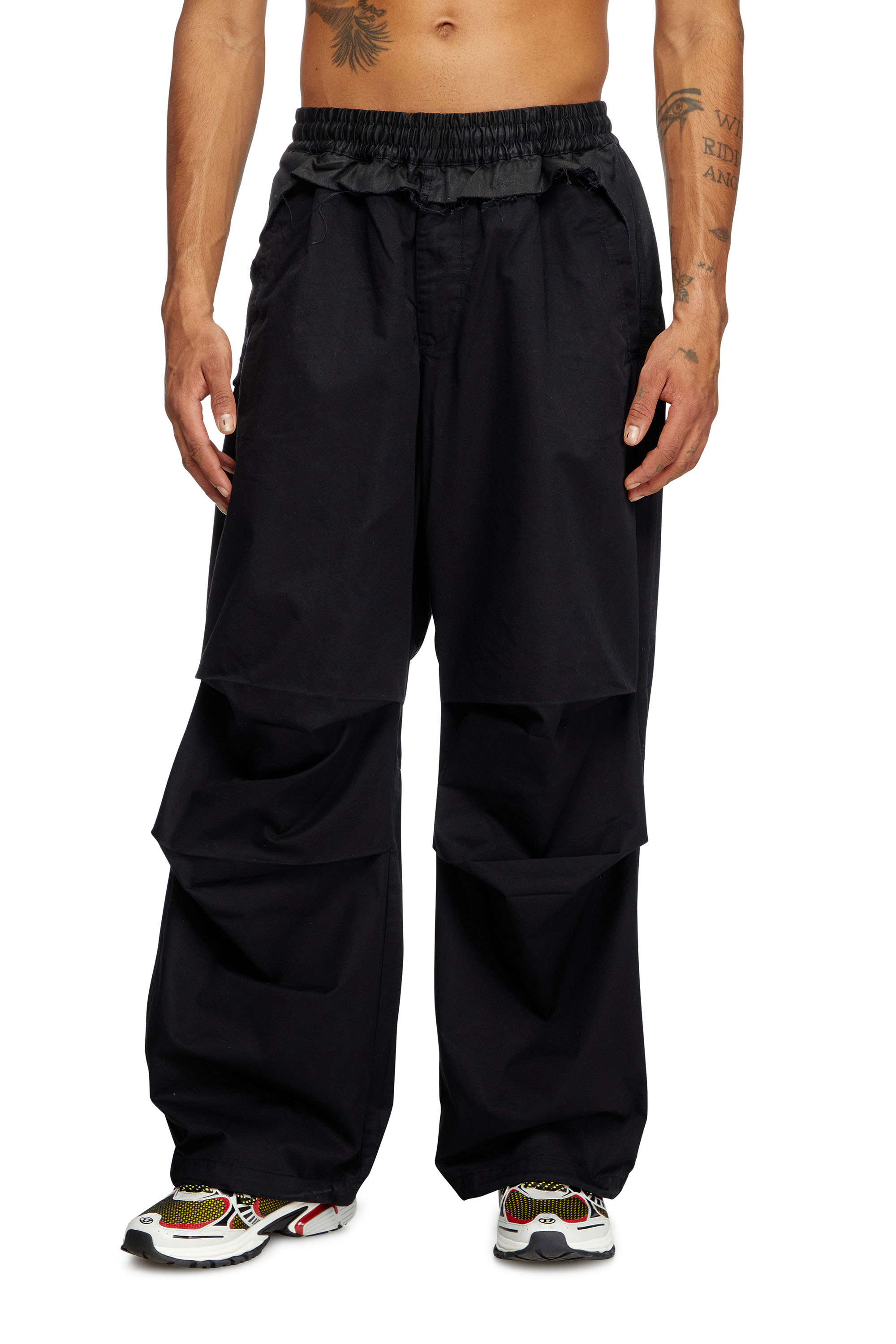 Diesel - Cargo pants - Pants - Man - Black