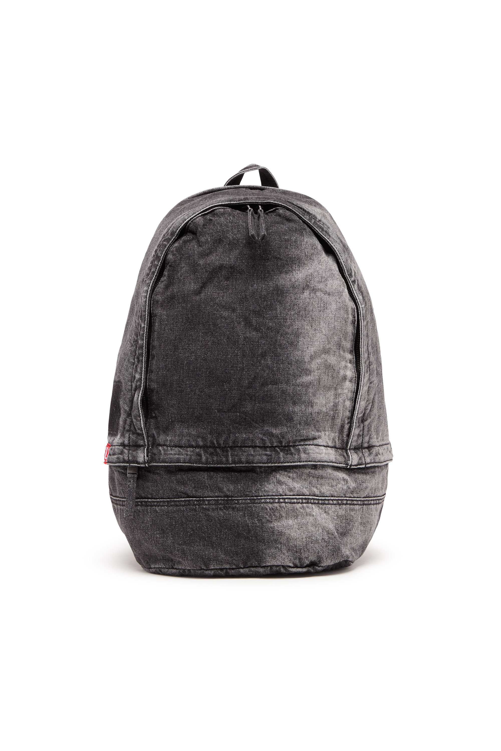 Diesel - Rave Backpack X - Backpack in faded denim - Backpacks - Man - Black