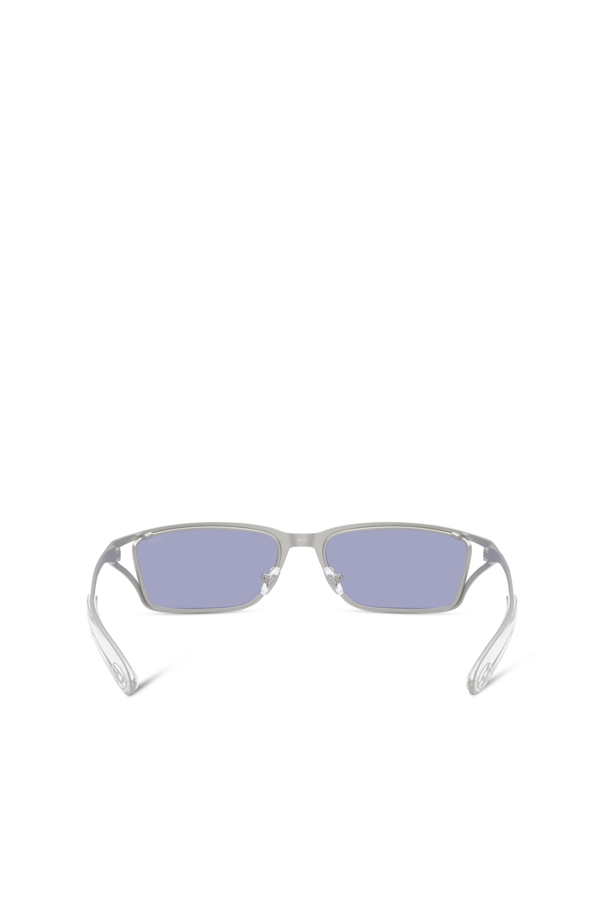 Diesel - 0DL1015, Unisex's Rectangle sunglasses in Grey/Blue - 4